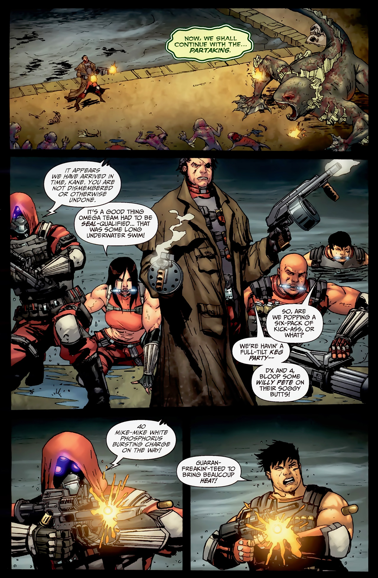 Read online Spooks: Omega Team comic -  Issue #0 - 14
