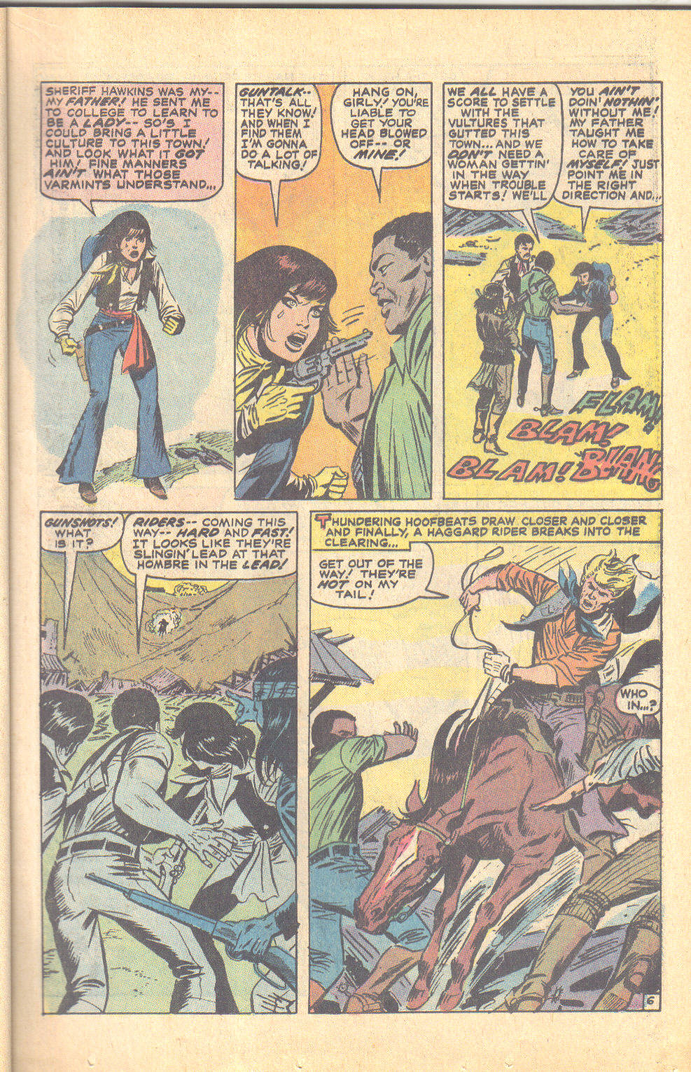 Read online Wild Western Action comic -  Issue #1 - 9