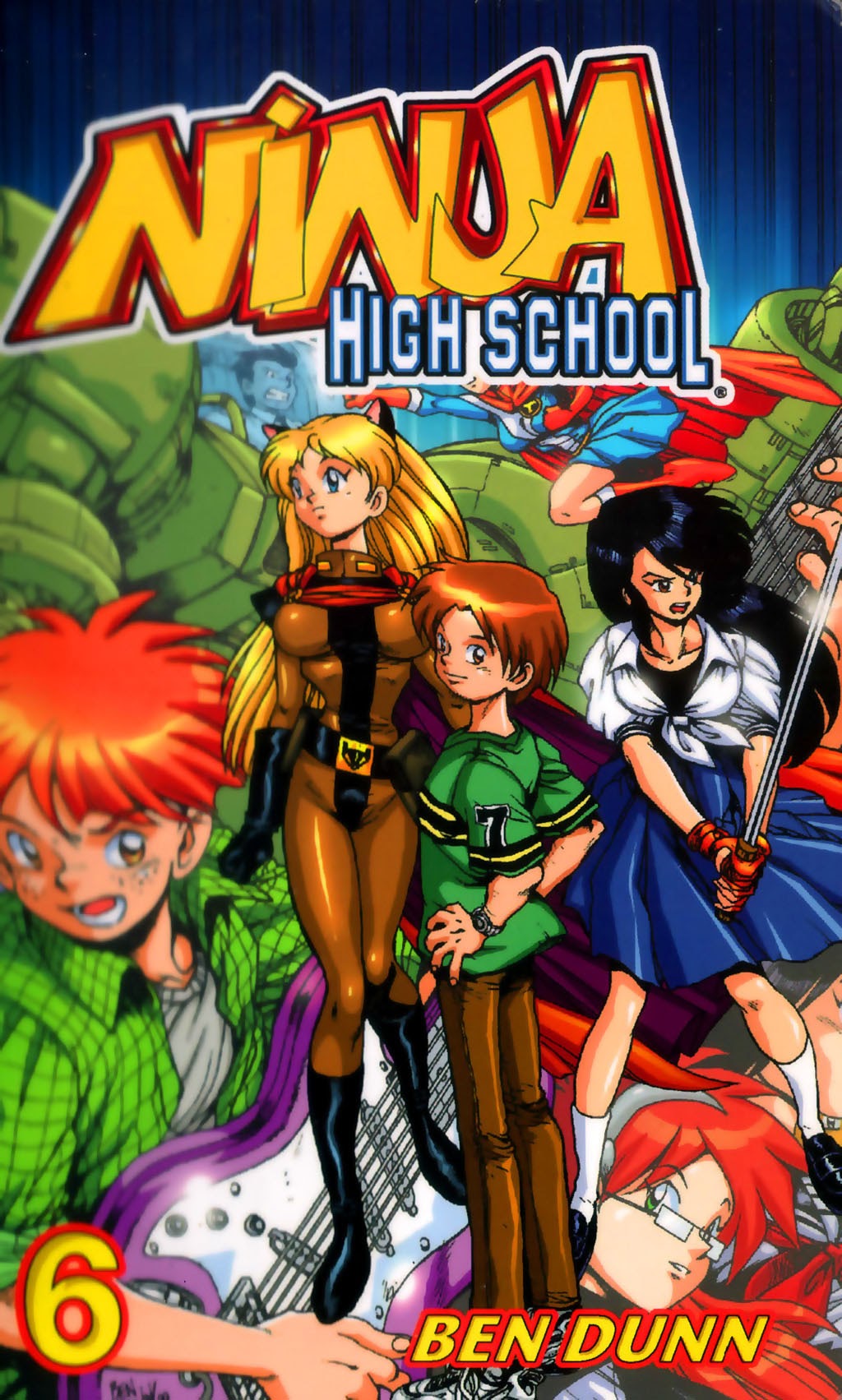 Read online Ninja High School Pocket Manga comic -  Issue #6 - 1