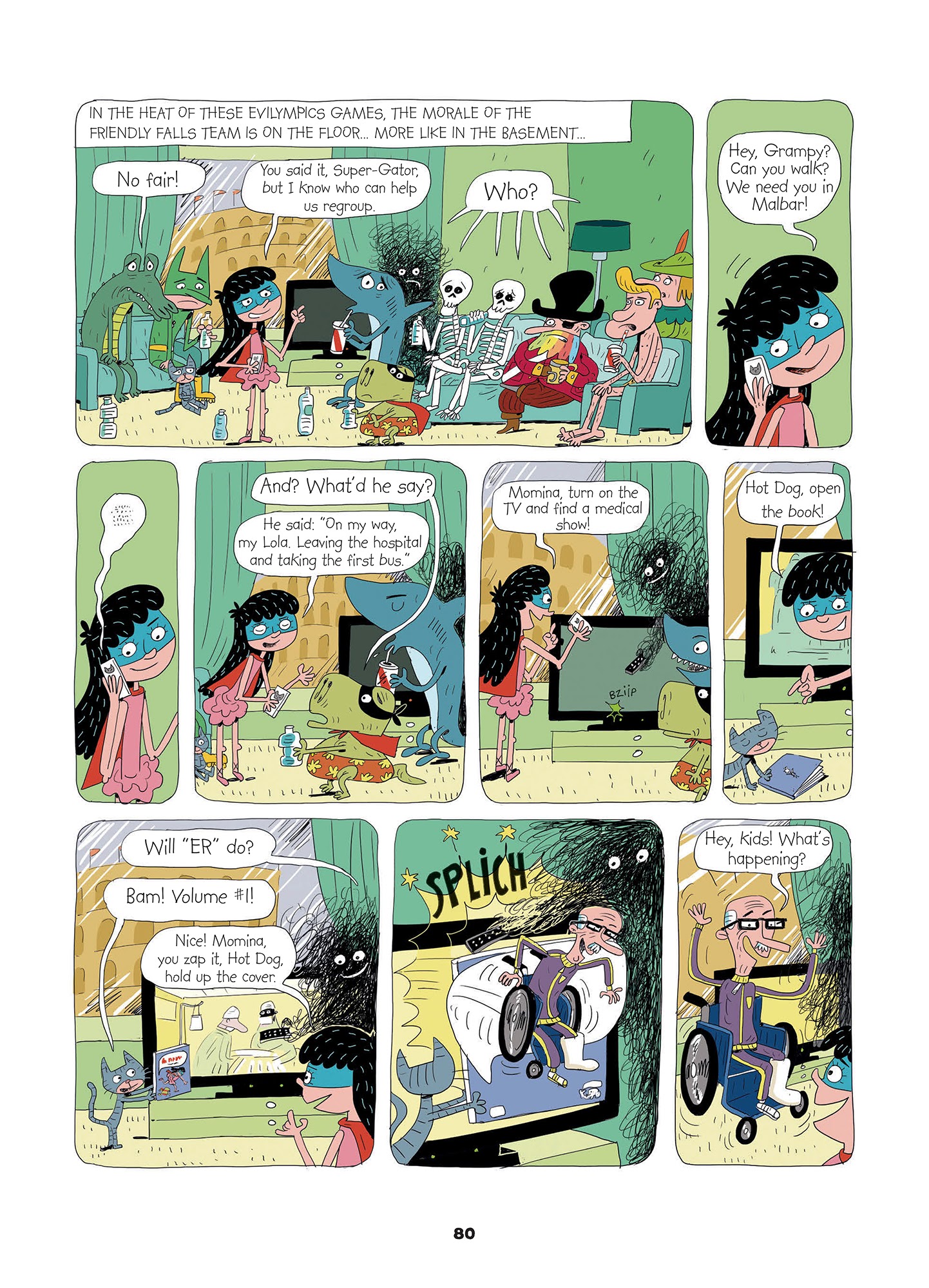 Read online Lola's Super Club comic -  Issue # TPB 2 - 82