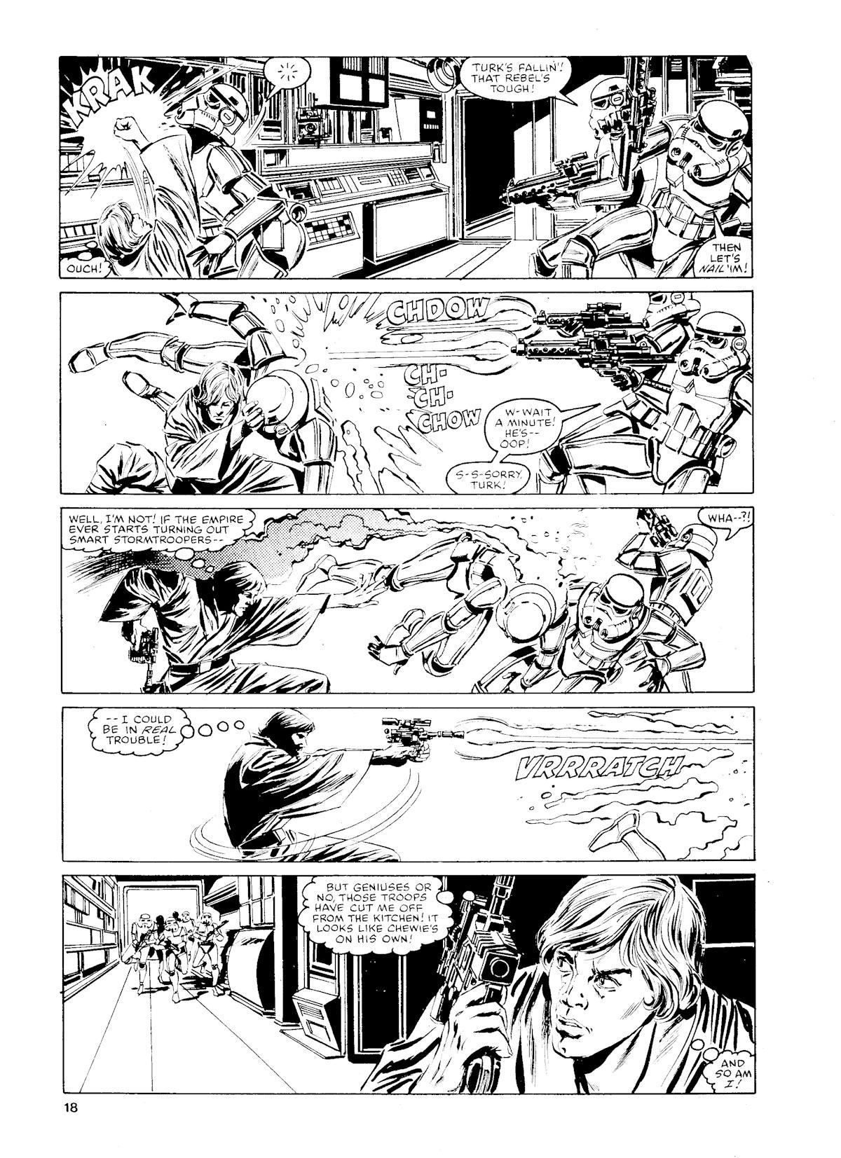 Read online Star Wars Weekly comic -  Issue #163 - 18