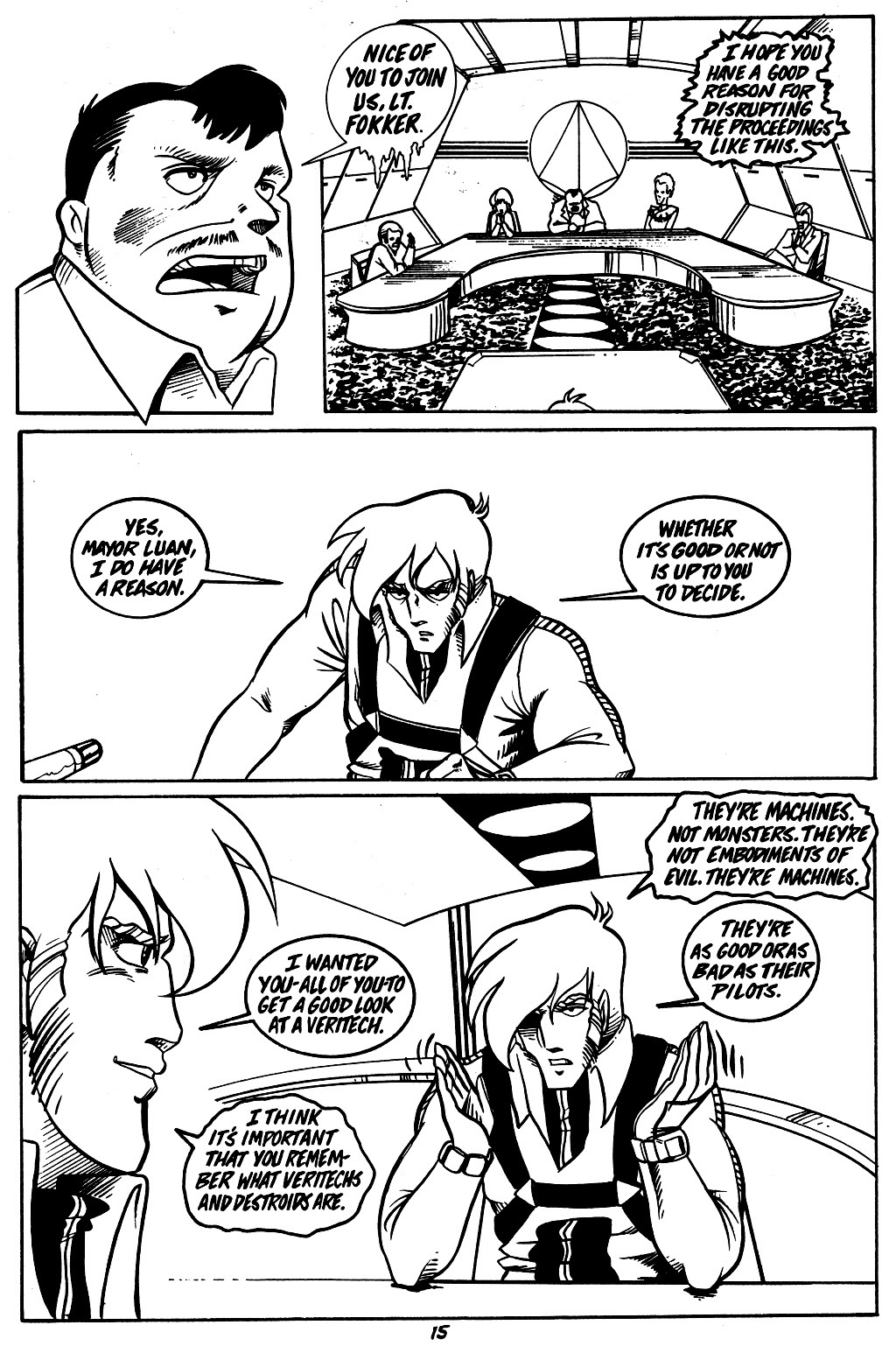 Read online Robotech: Return to Macross comic -  Issue #17 - 17