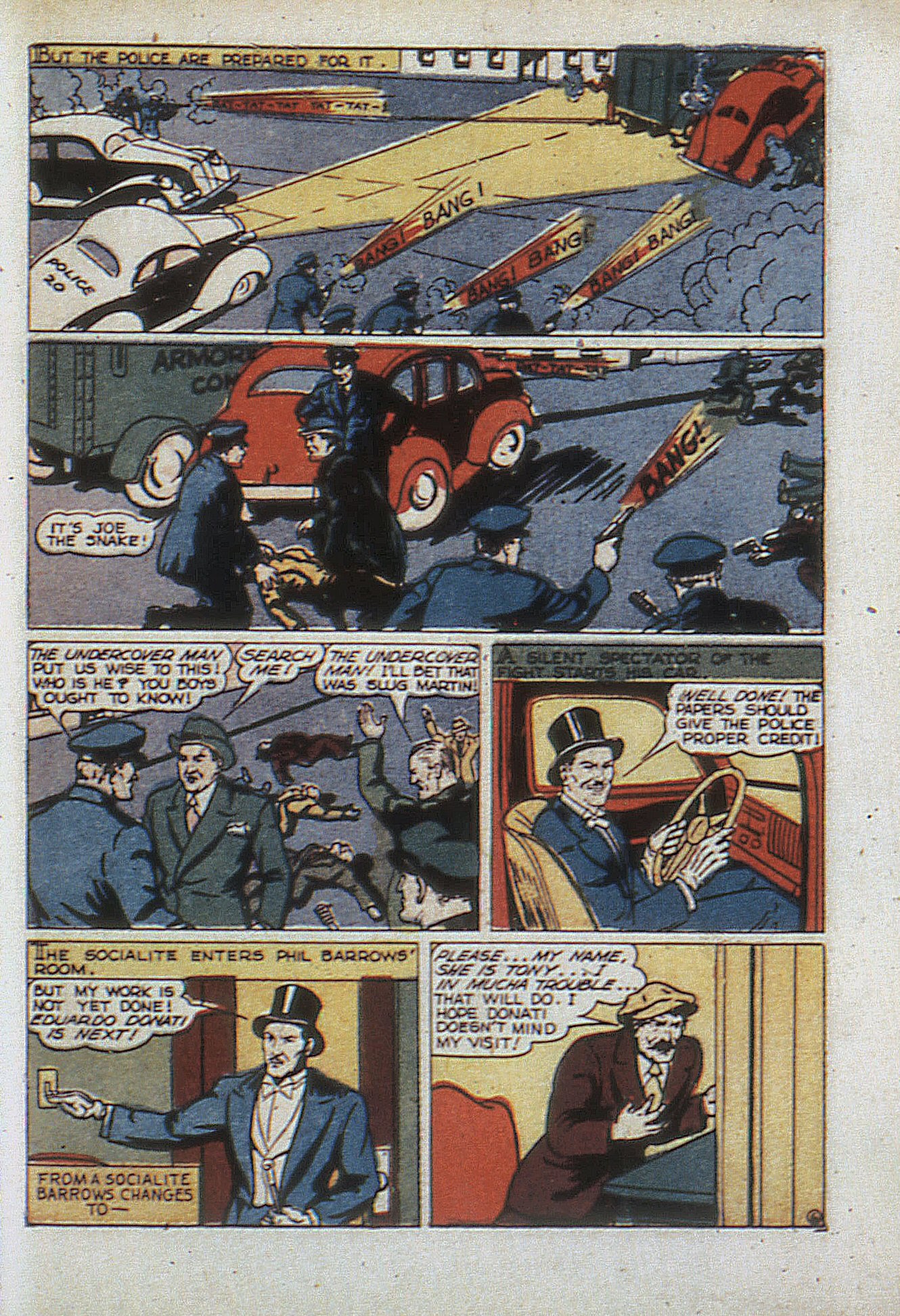 Read online Captain Battle Comics comic -  Issue #1 - 53