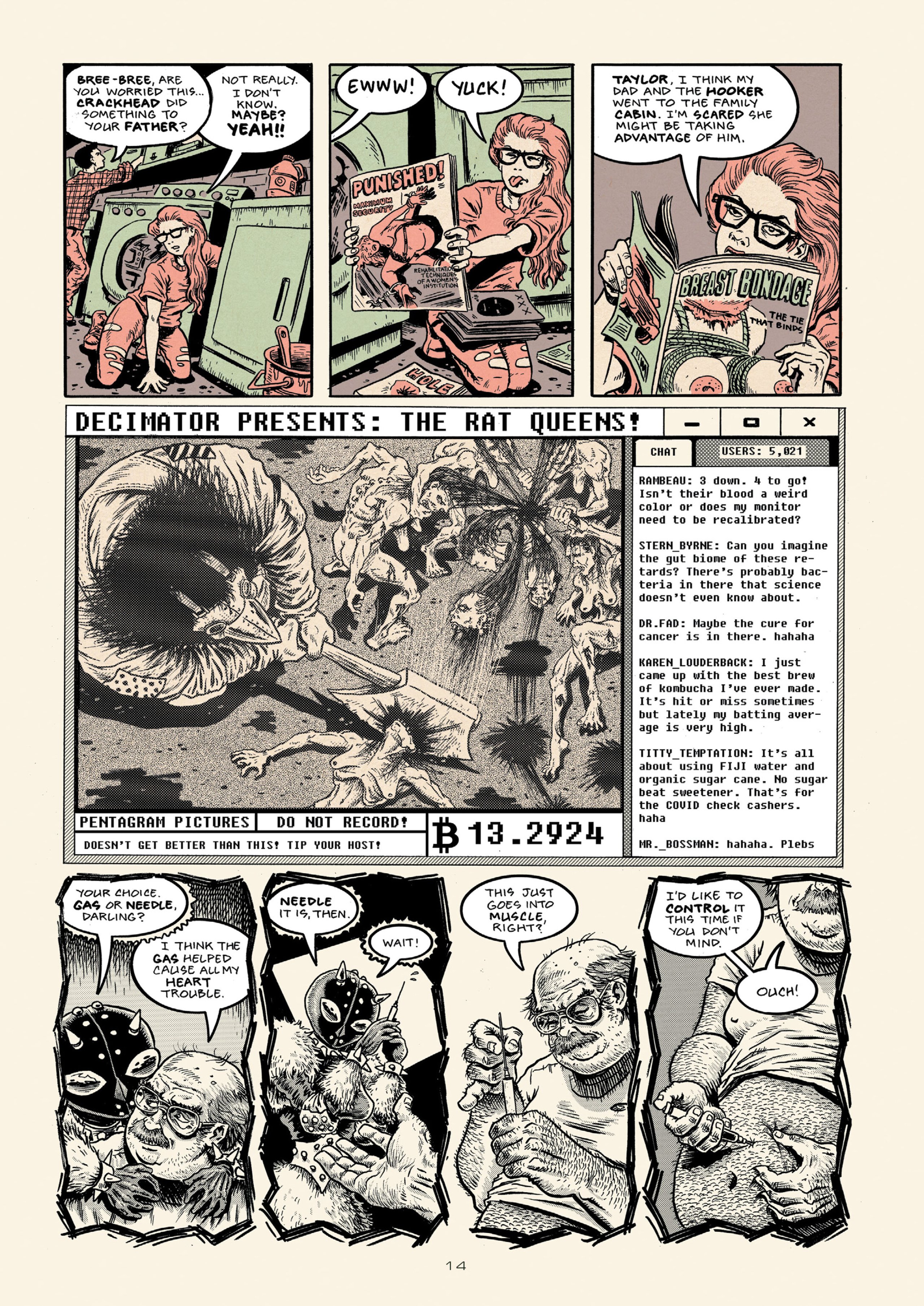 Read online Red Room: Trigger Warnings comic -  Issue # TPB - 24