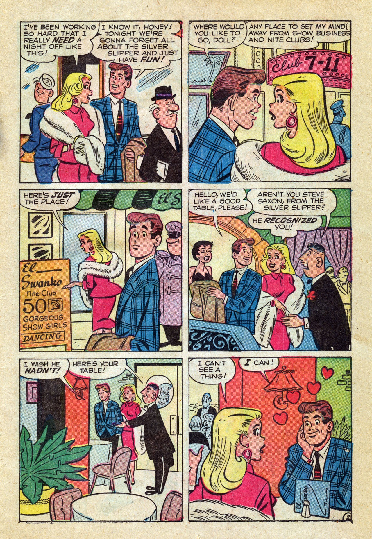 Read online Sherry the Showgirl (1956) comic -  Issue #2 - 11