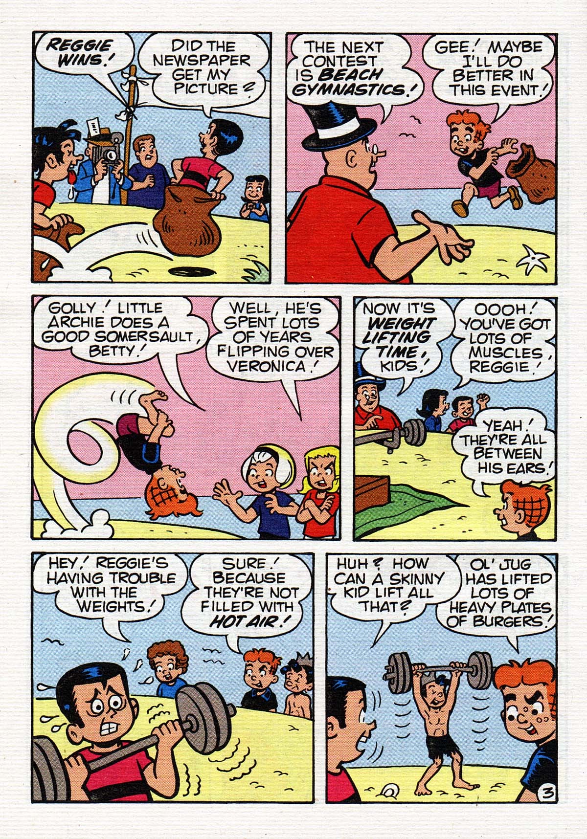 Read online Archie's Double Digest Magazine comic -  Issue #154 - 126