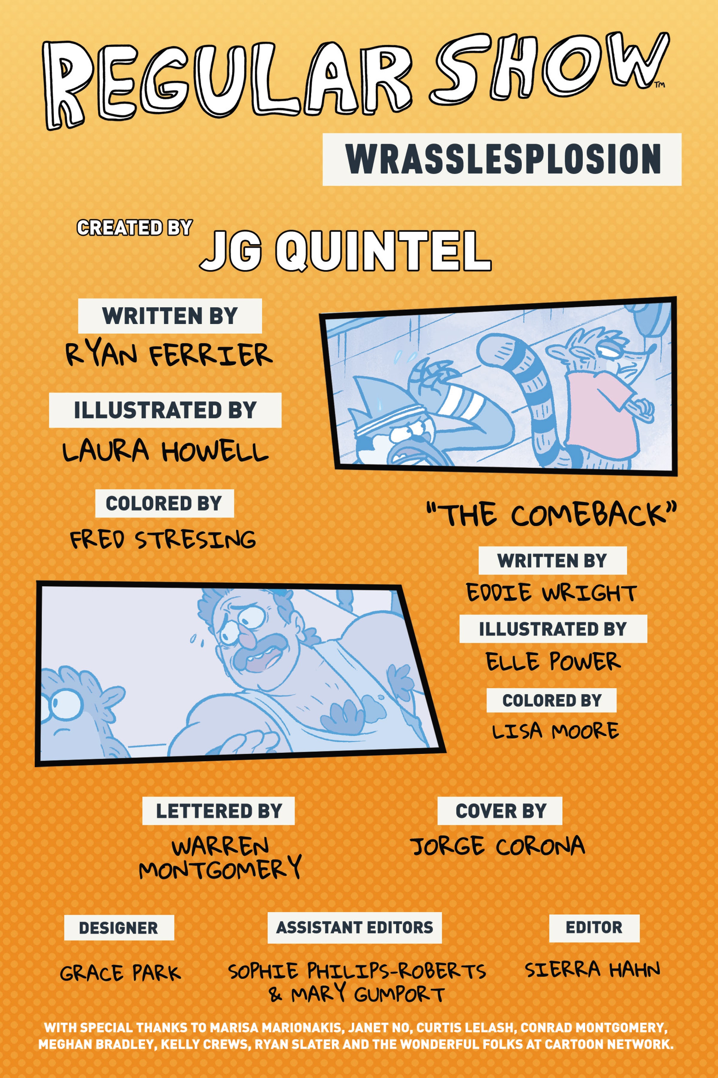 Read online Regular Show: Wrasslesplosion comic -  Issue # TPB - 4