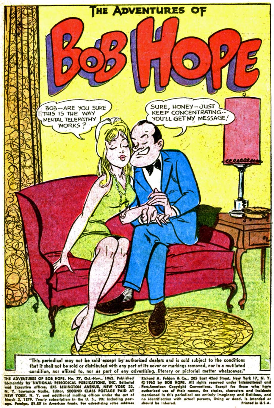 Read online The Adventures of Bob Hope comic -  Issue #77 - 3