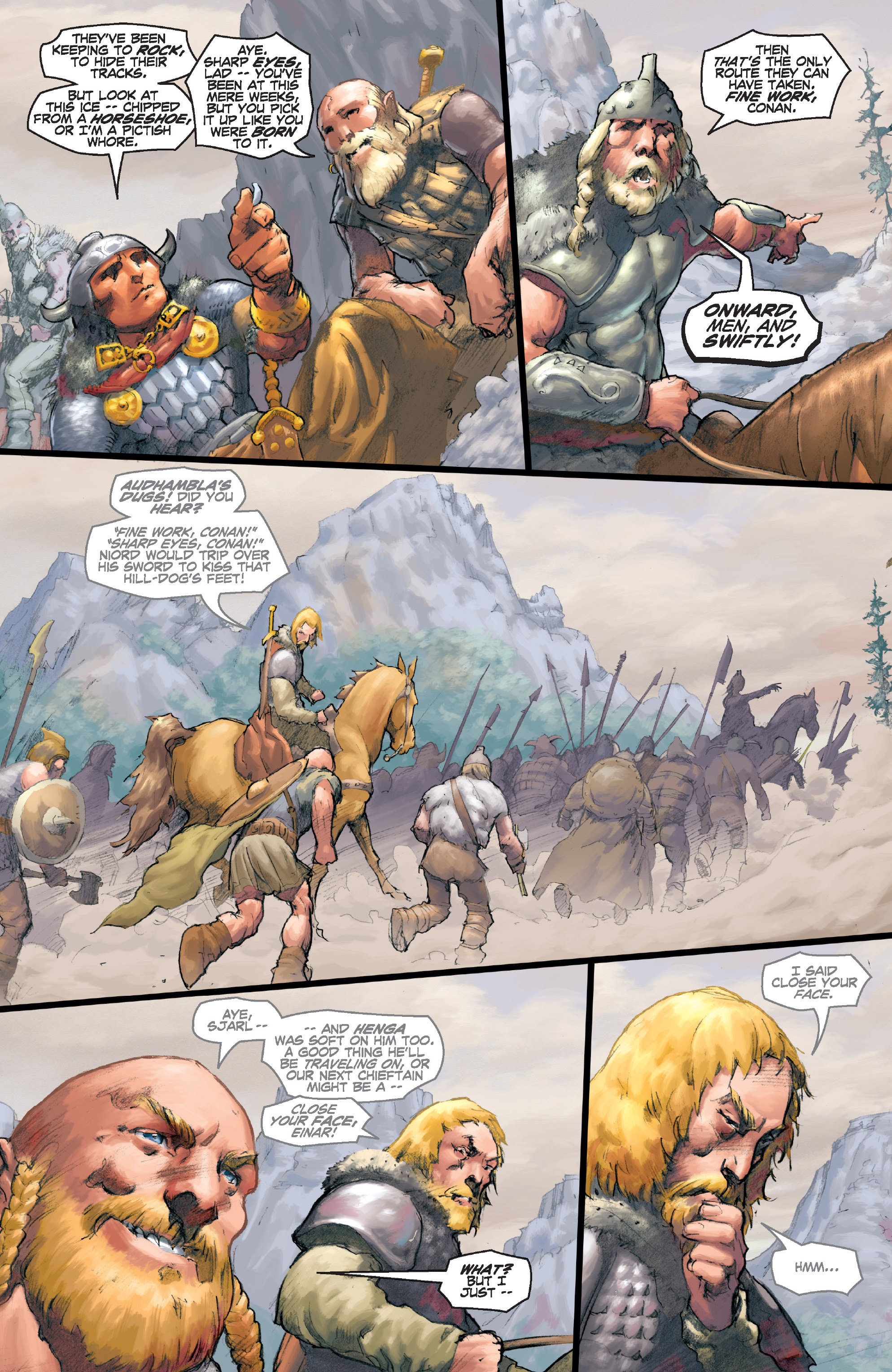 Read online Conan Chronicles Epic Collection comic -  Issue # TPB Out of the Darksome Hills (Part 1) - 70
