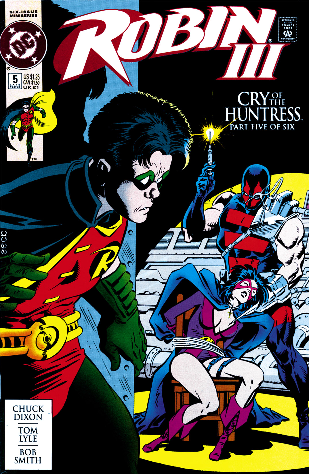 Read online Robin III: Cry of the Huntress comic -  Issue #5 - 1