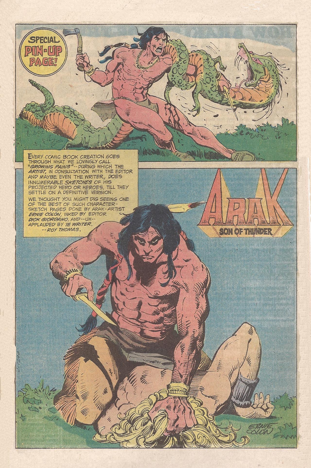 Read online Arak Son of Thunder comic -  Issue #2 - 33