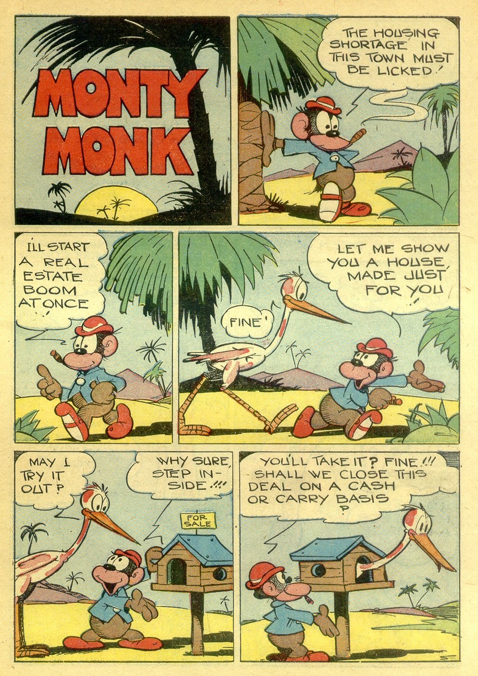 Read online Felix the Cat (1948) comic -  Issue #7 - 46