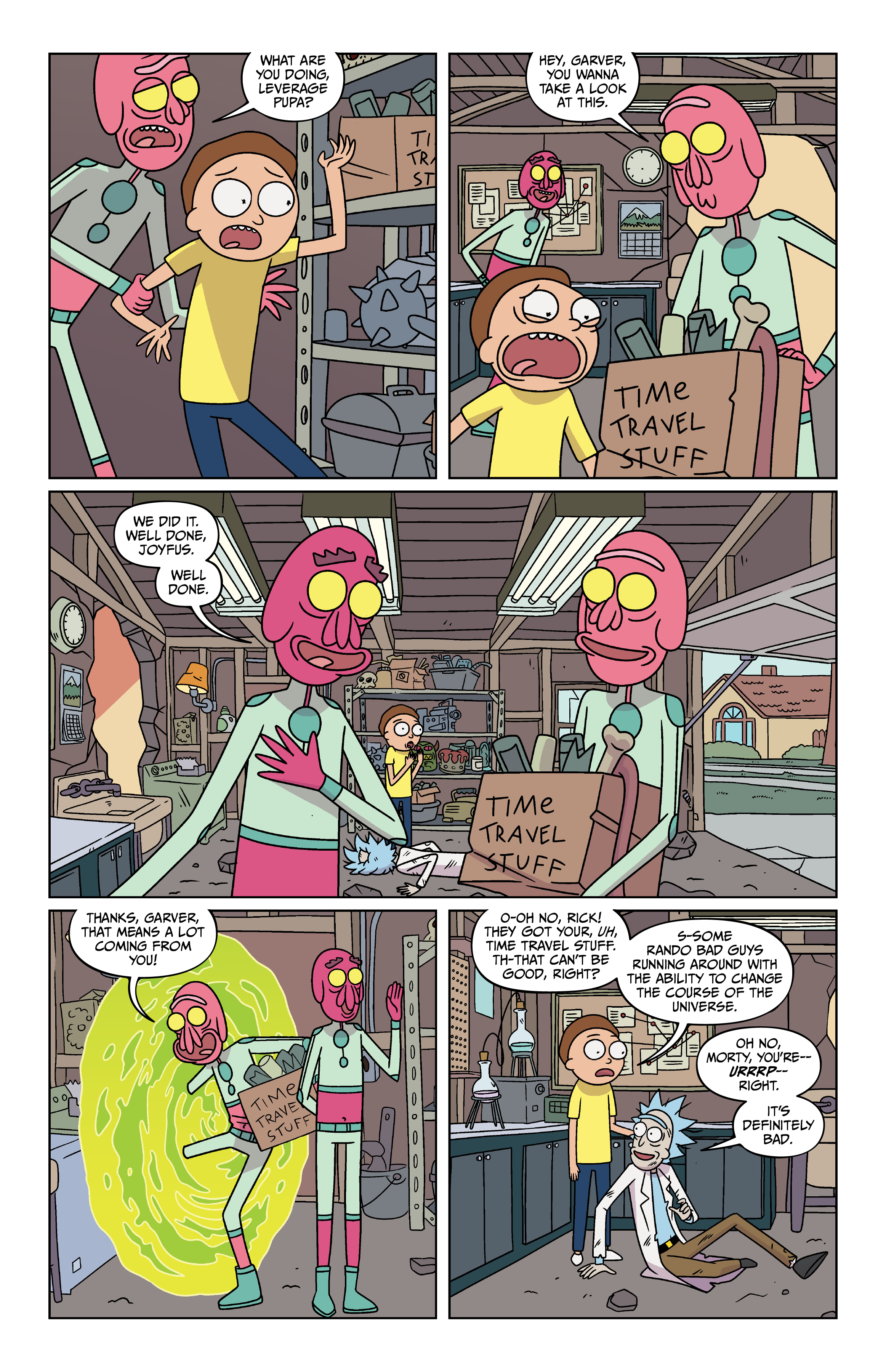 Read online Rick and Morty comic -  Issue # (2015) _Deluxe Edition 7 (Part 1) - 43