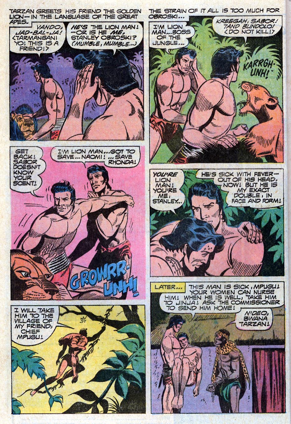 Read online Tarzan (1962) comic -  Issue #206 - 8