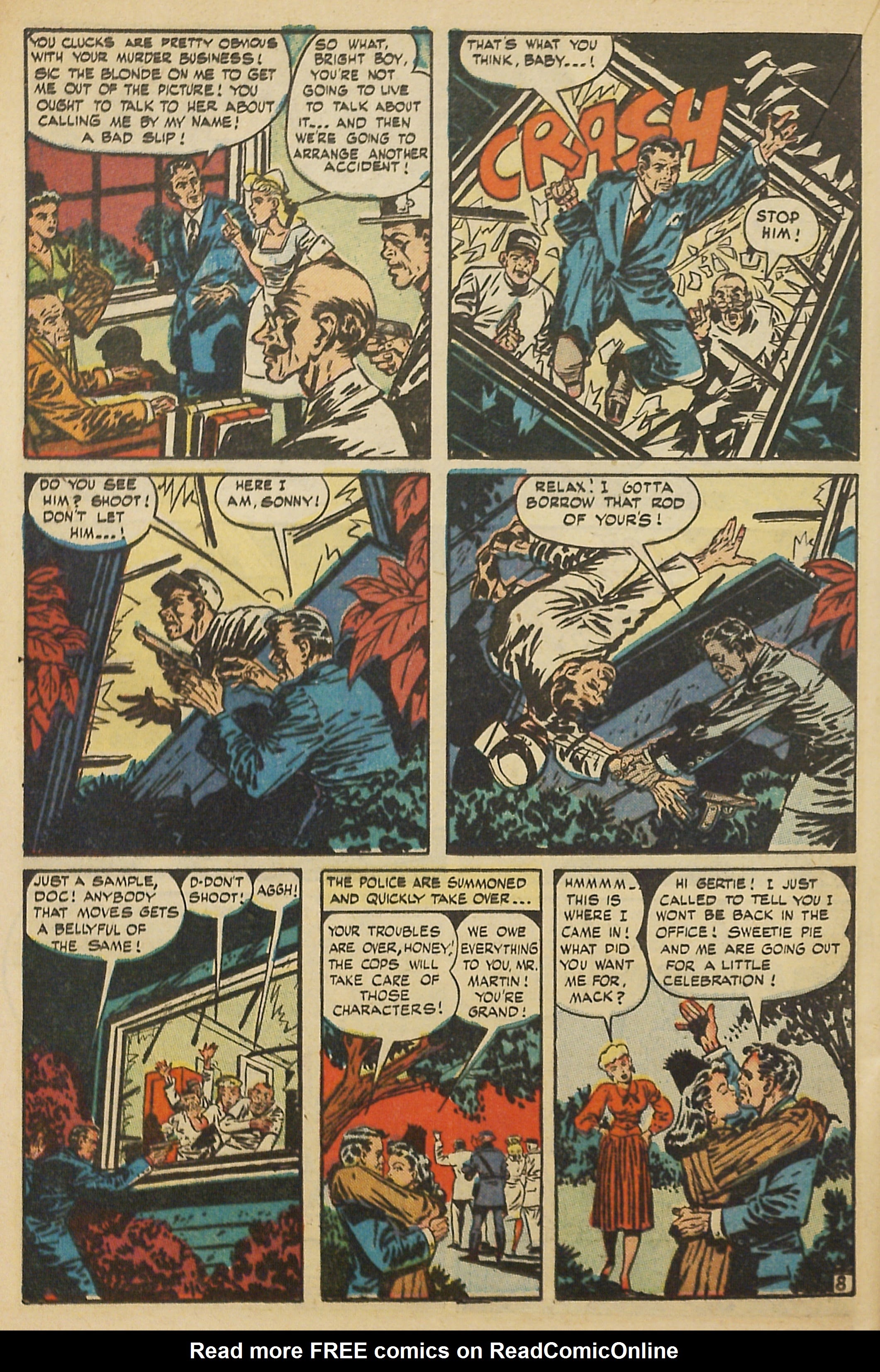 Read online Super-Mystery Comics comic -  Issue #42 - 32