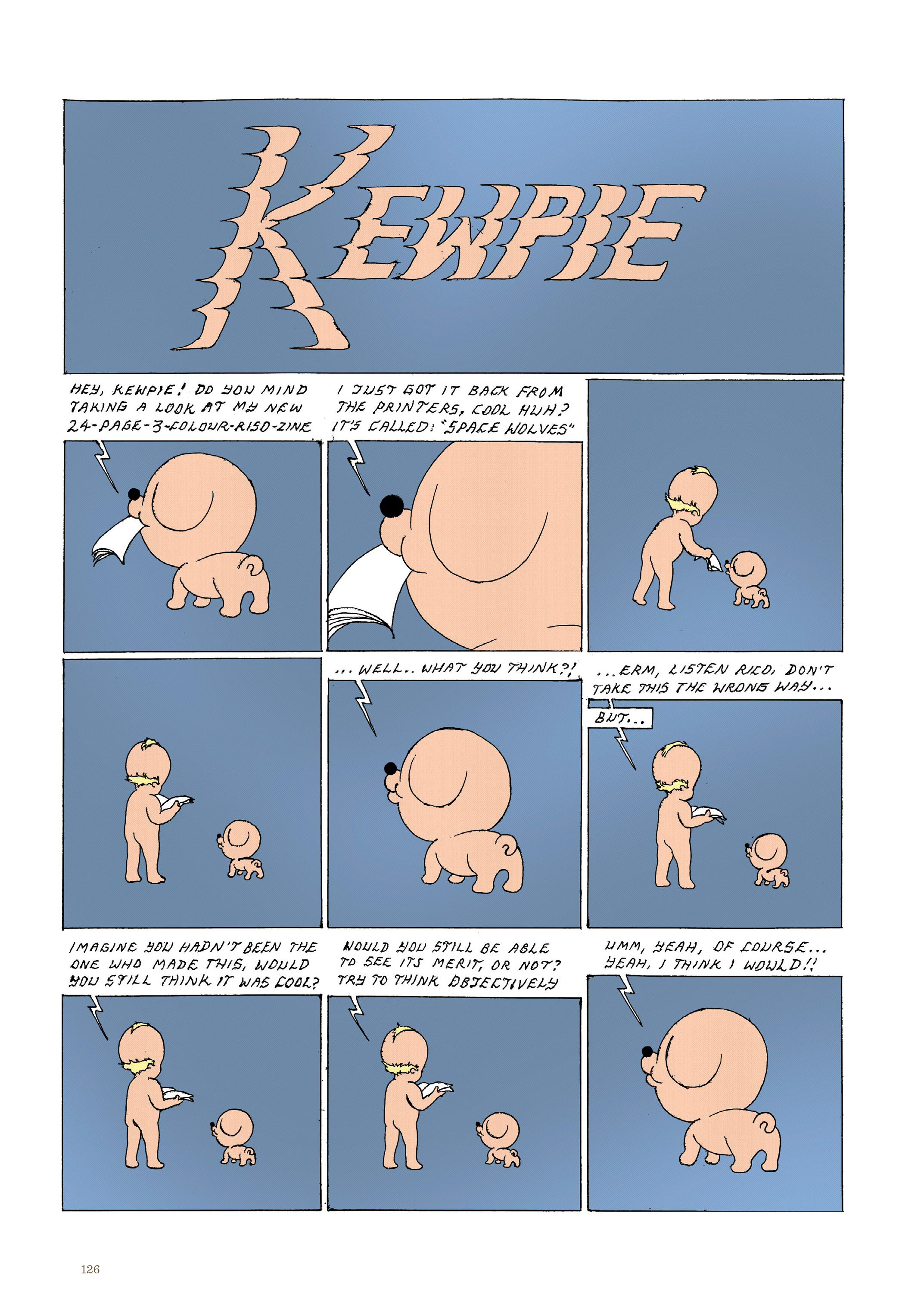 Read online Now: The New Comics Anthology comic -  Issue #4 - 127