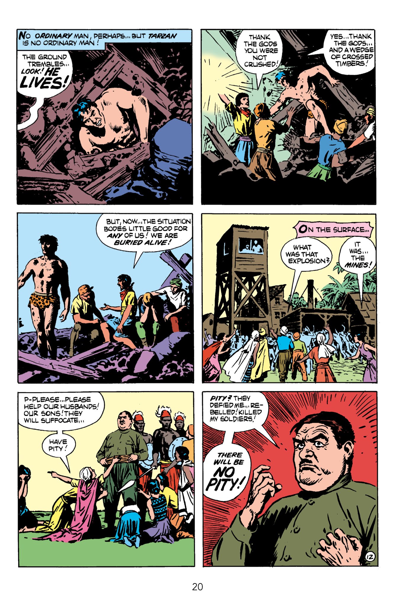 Read online Edgar Rice Burroughs' Tarzan The Joe Kubert Years comic -  Issue # TPB 2 (Part 1) - 22