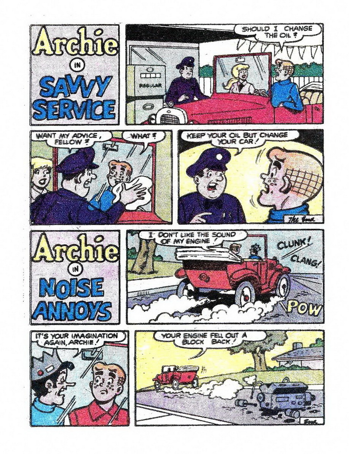 Read online Archie's Double Digest Magazine comic -  Issue #25 - 147