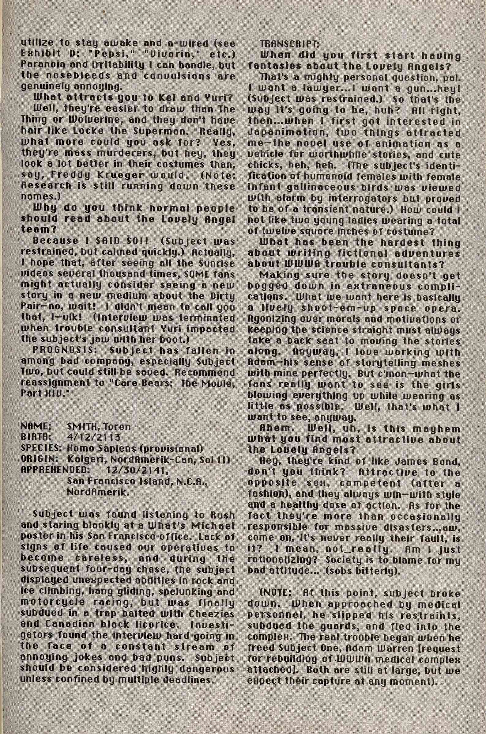 Read online Dirty Pair comic -  Issue #4 - 34