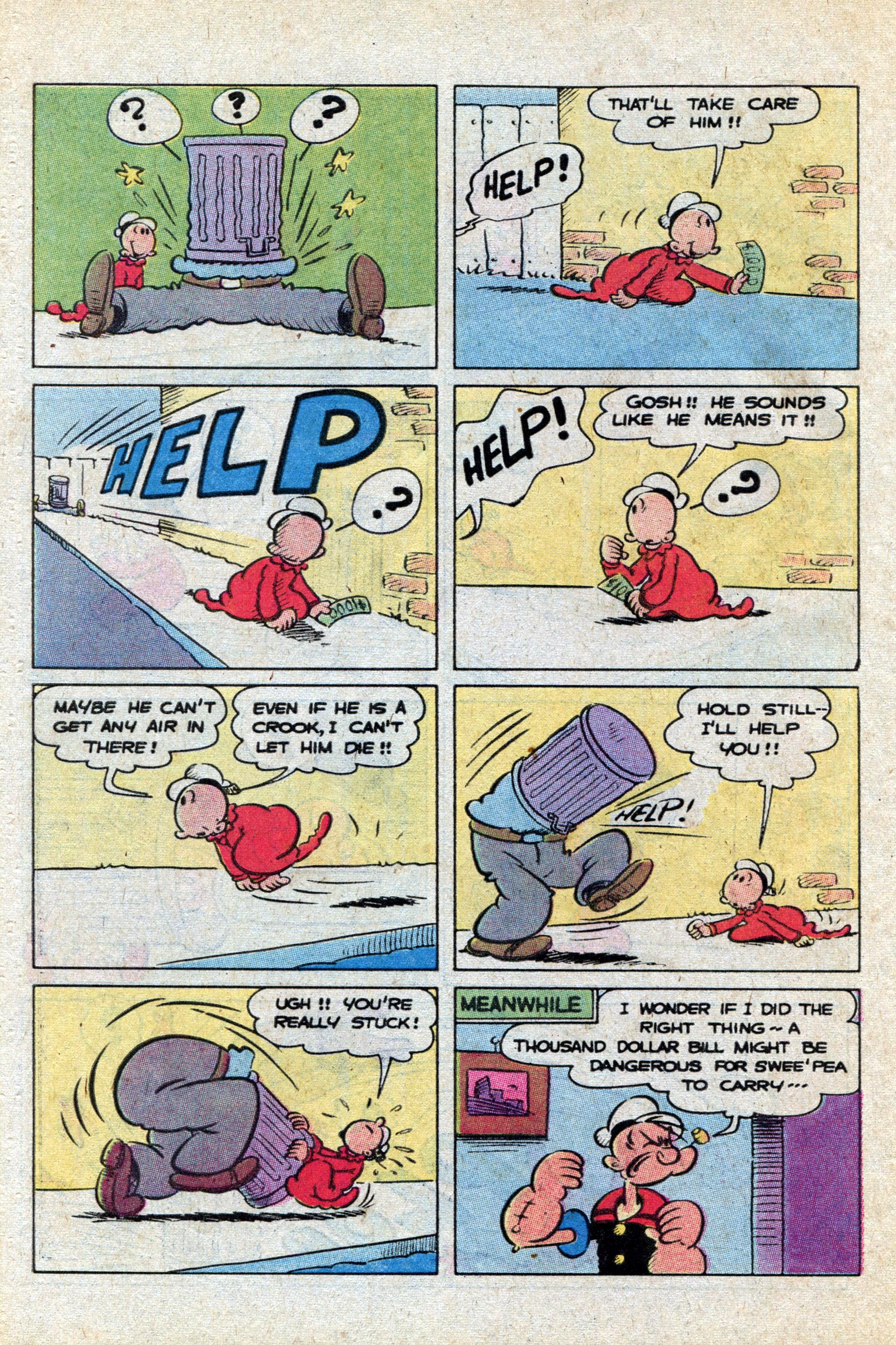 Read online Popeye (1948) comic -  Issue #167 - 30
