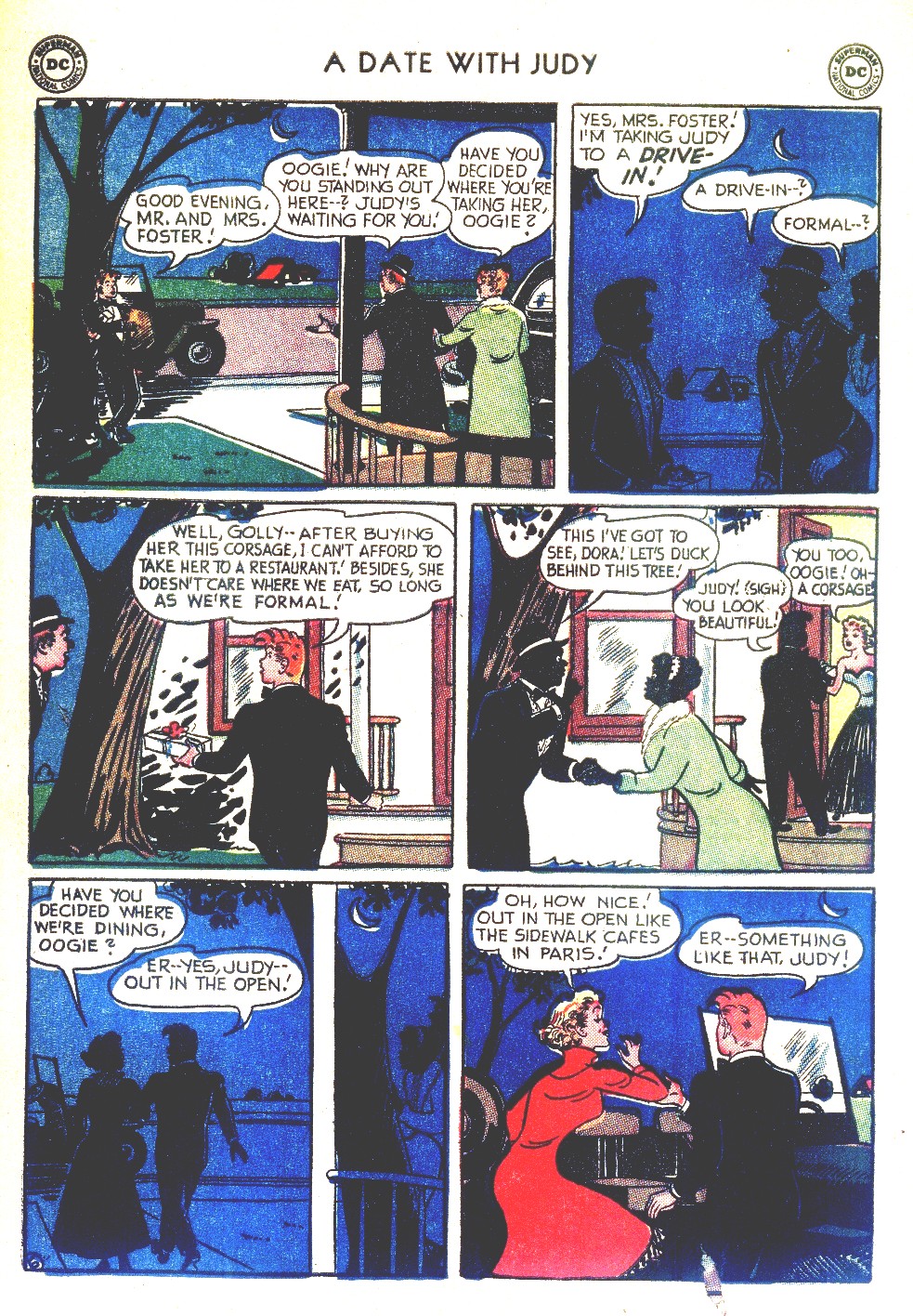 Read online A Date with Judy comic -  Issue #37 - 40