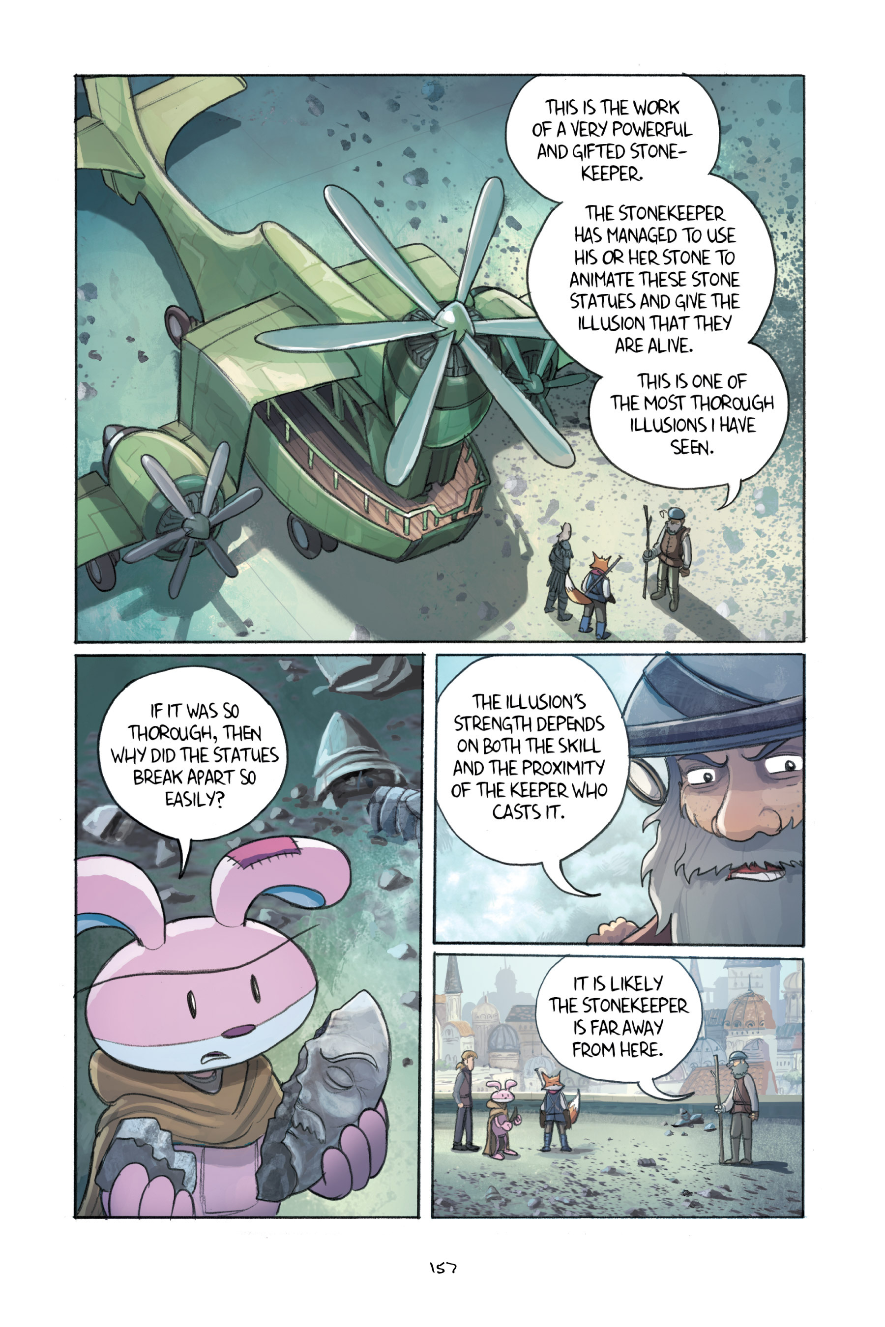 Read online Amulet comic -  Issue #4 - 157