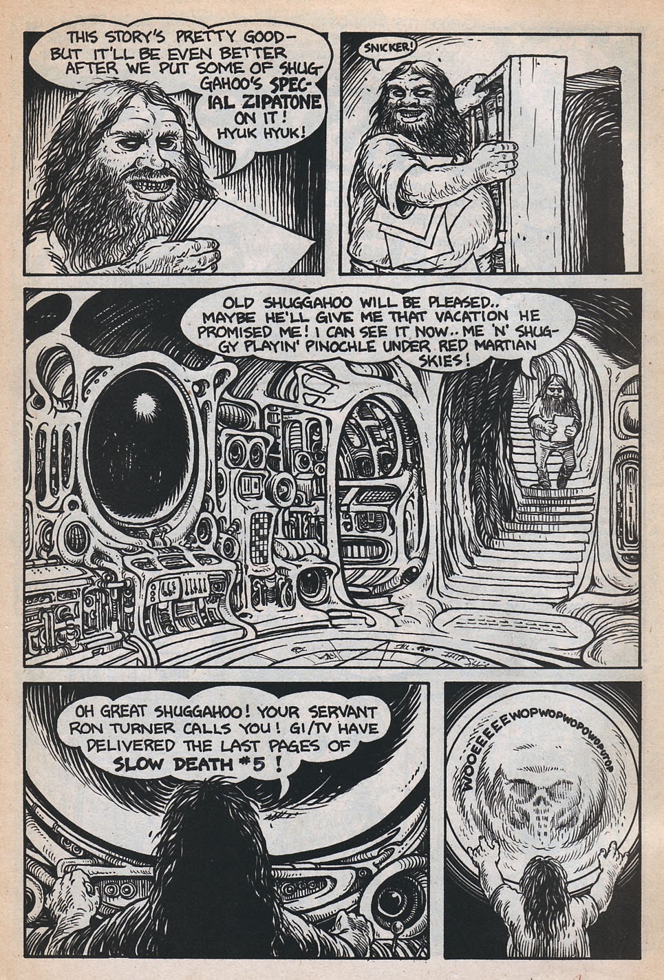 Read online Slow Death comic -  Issue #5 - 4