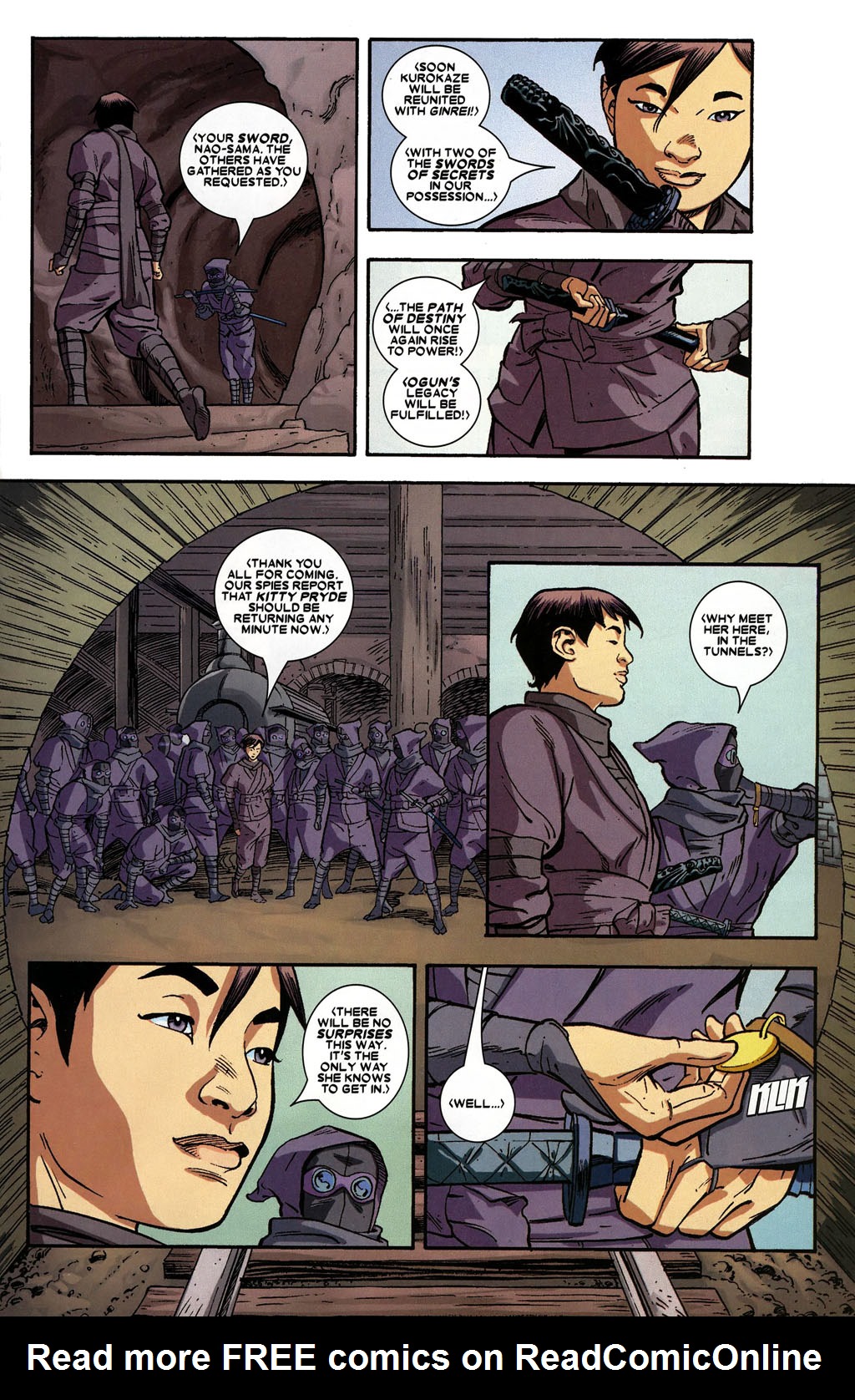 Read online X-Men: Kitty Pryde - Shadow & Flame comic -  Issue #5 - 7