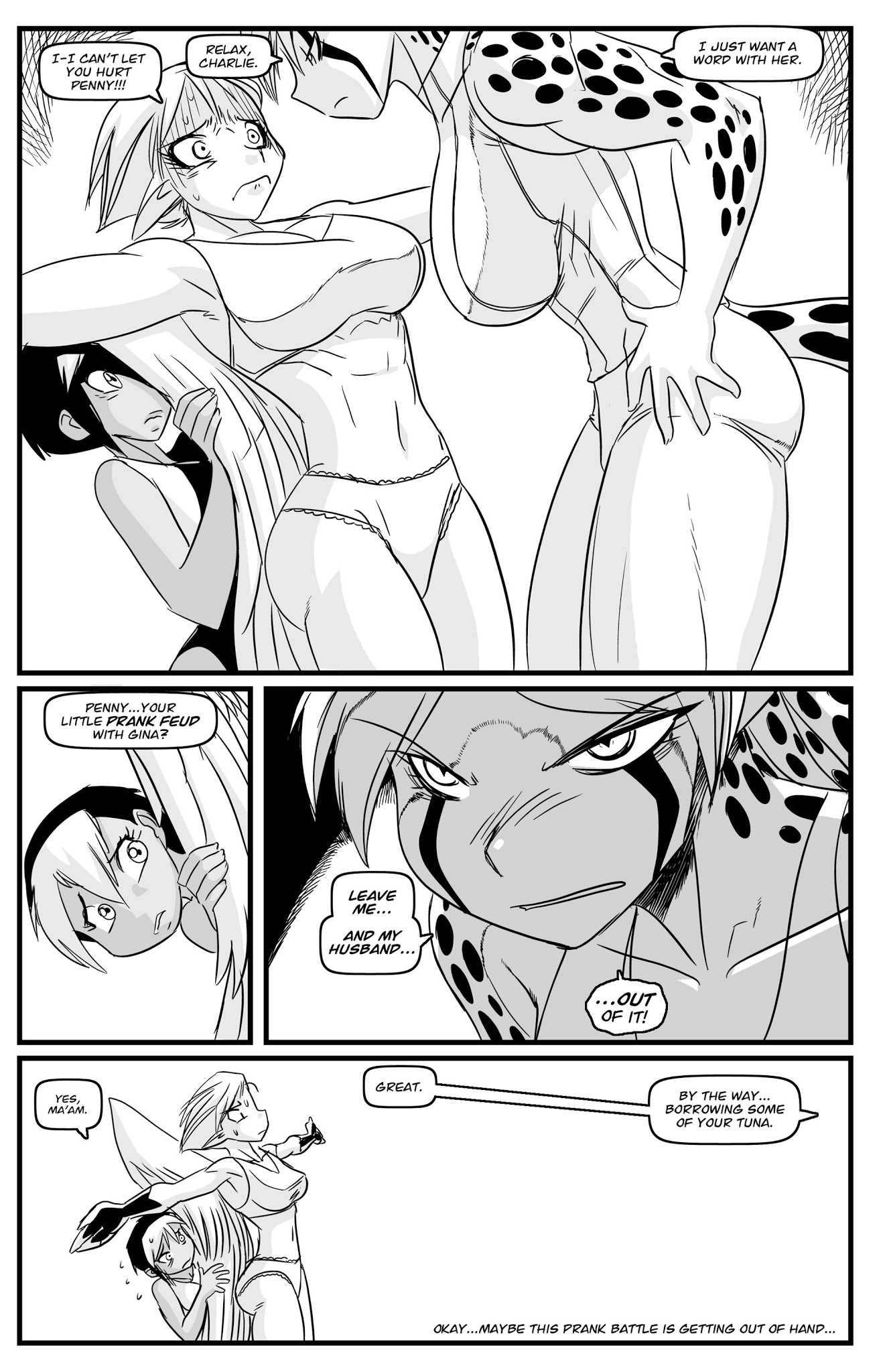 Read online Gold Digger: Gina vs. Penny comic -  Issue # Full - 16