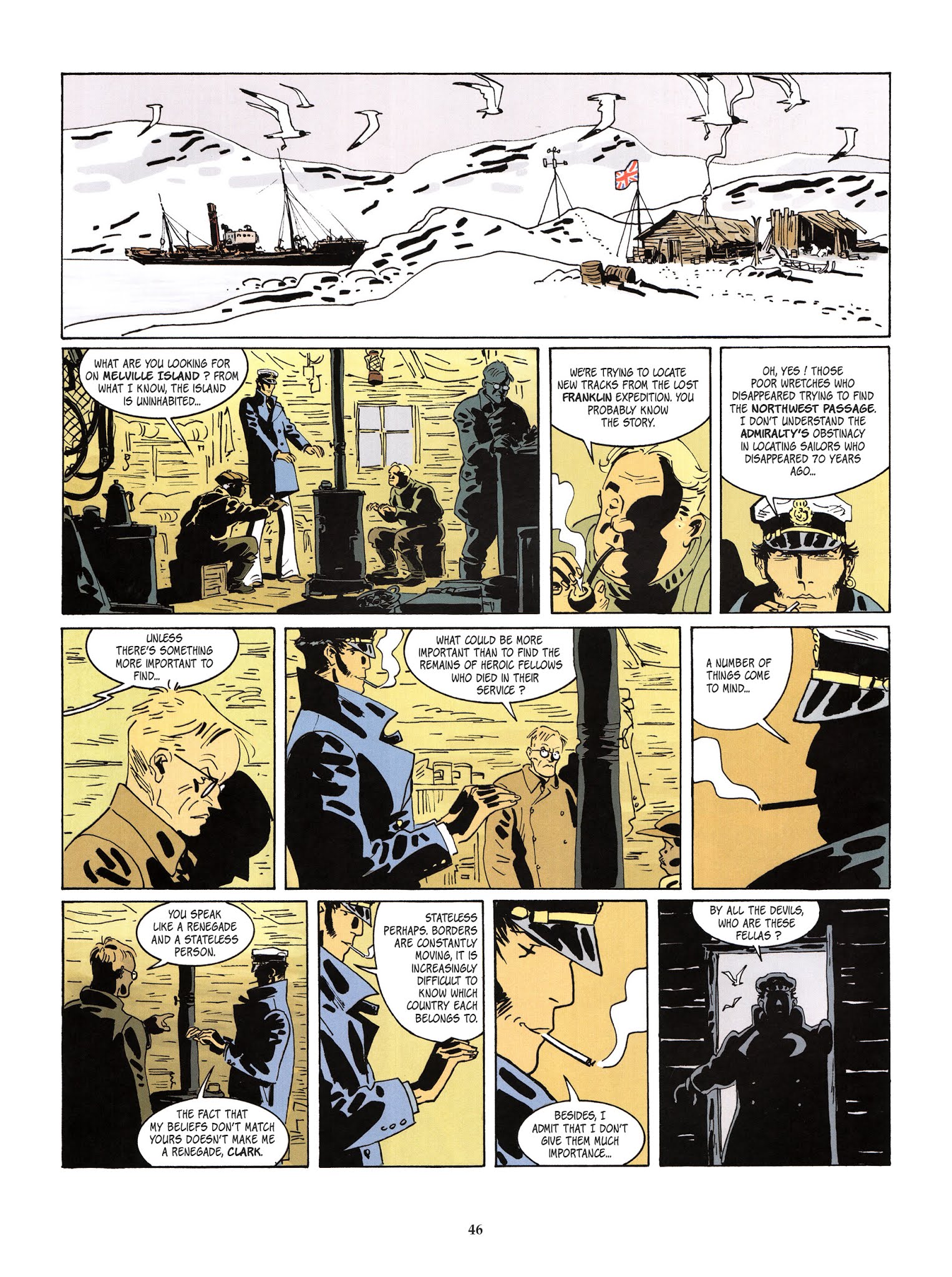 Read online Corto Maltese [FRA] comic -  Issue # TPB 13 - 41