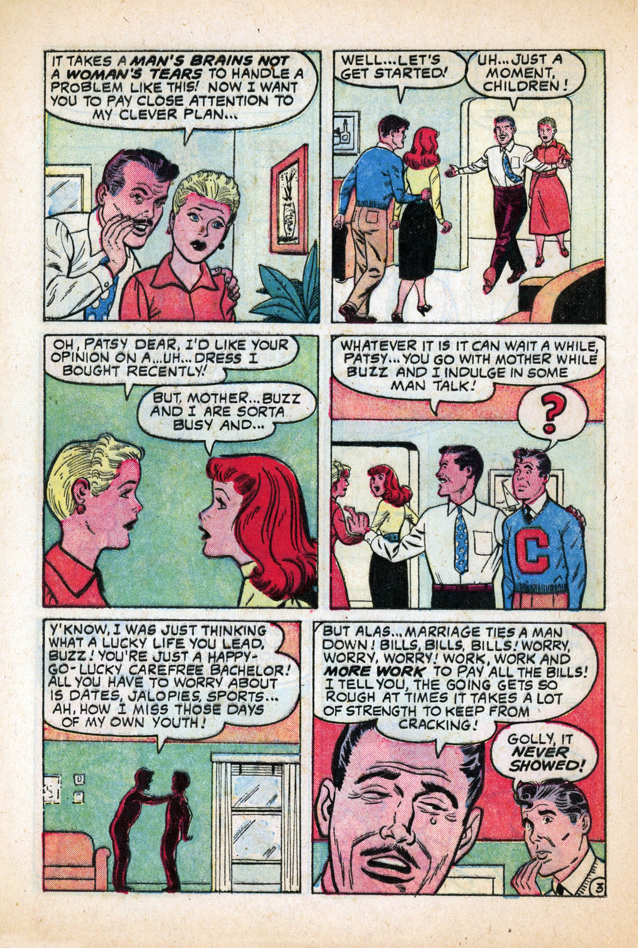 Read online Patsy Walker comic -  Issue #63 - 12