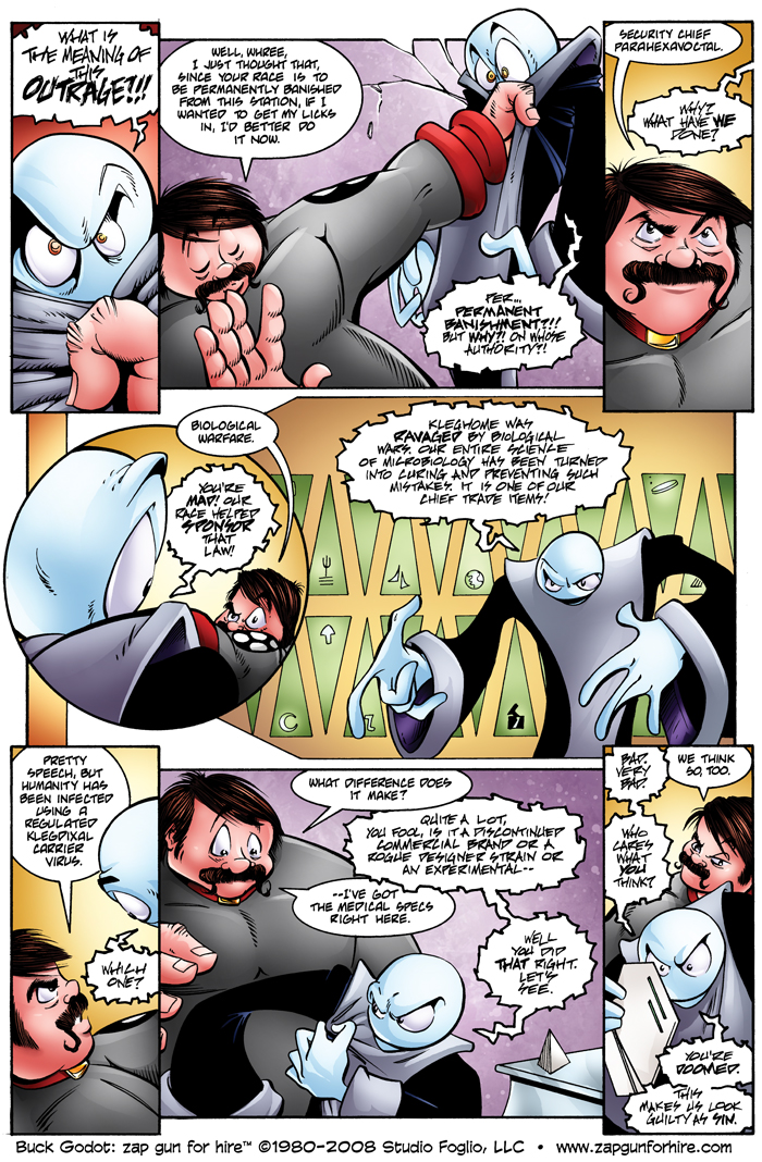 Read online Buck Godot - Zap Gun For Hire comic -  Issue #5 - 10
