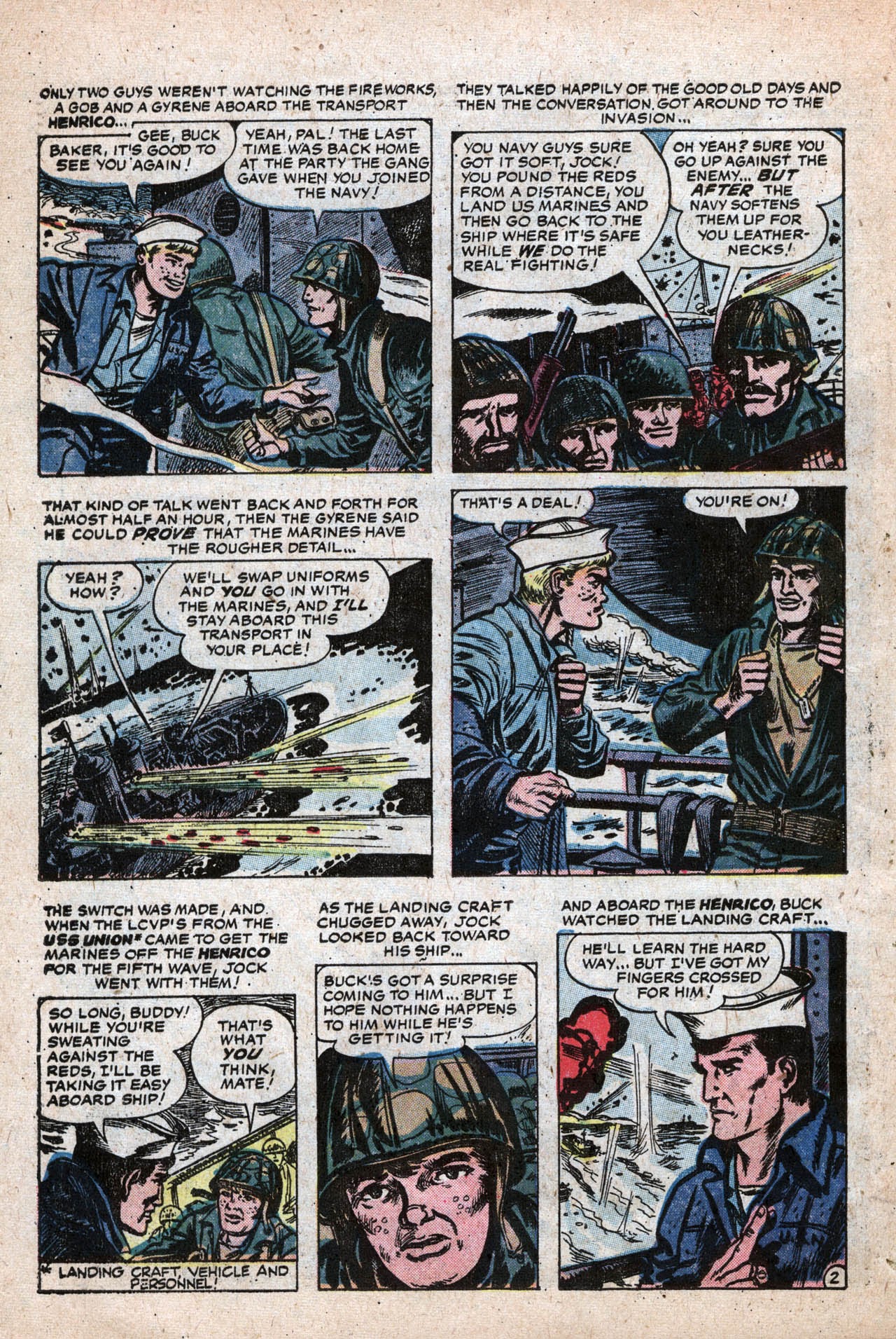 Read online Devil Dog Dugan comic -  Issue #1 - 22