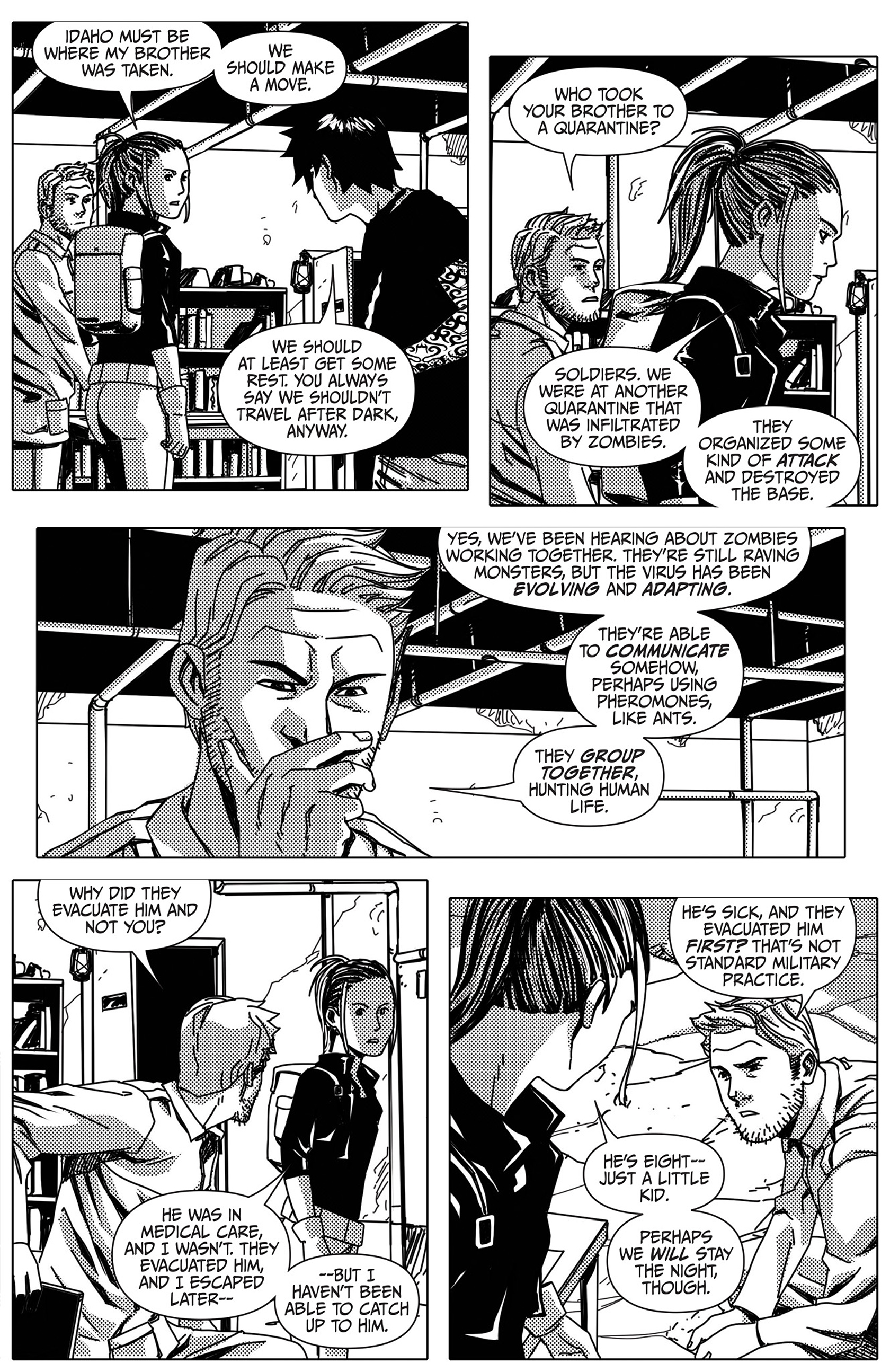 Read online Amanda Hocking's The Hollows: A Hollowland Graphic Novel comic -  Issue #7 - 9