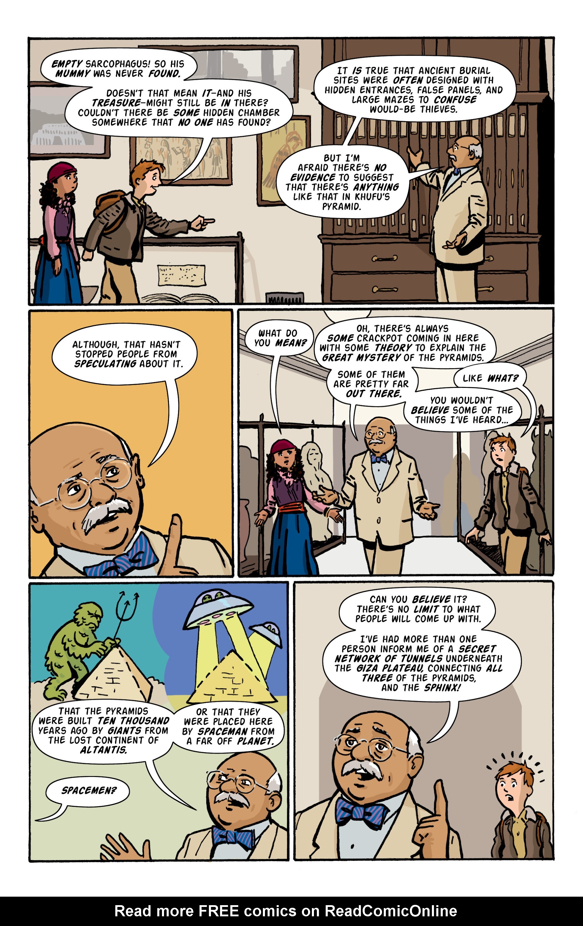 Read online Rocket Robinson and the Pharaoh's Fortune comic -  Issue # TPB (Part 2) - 78