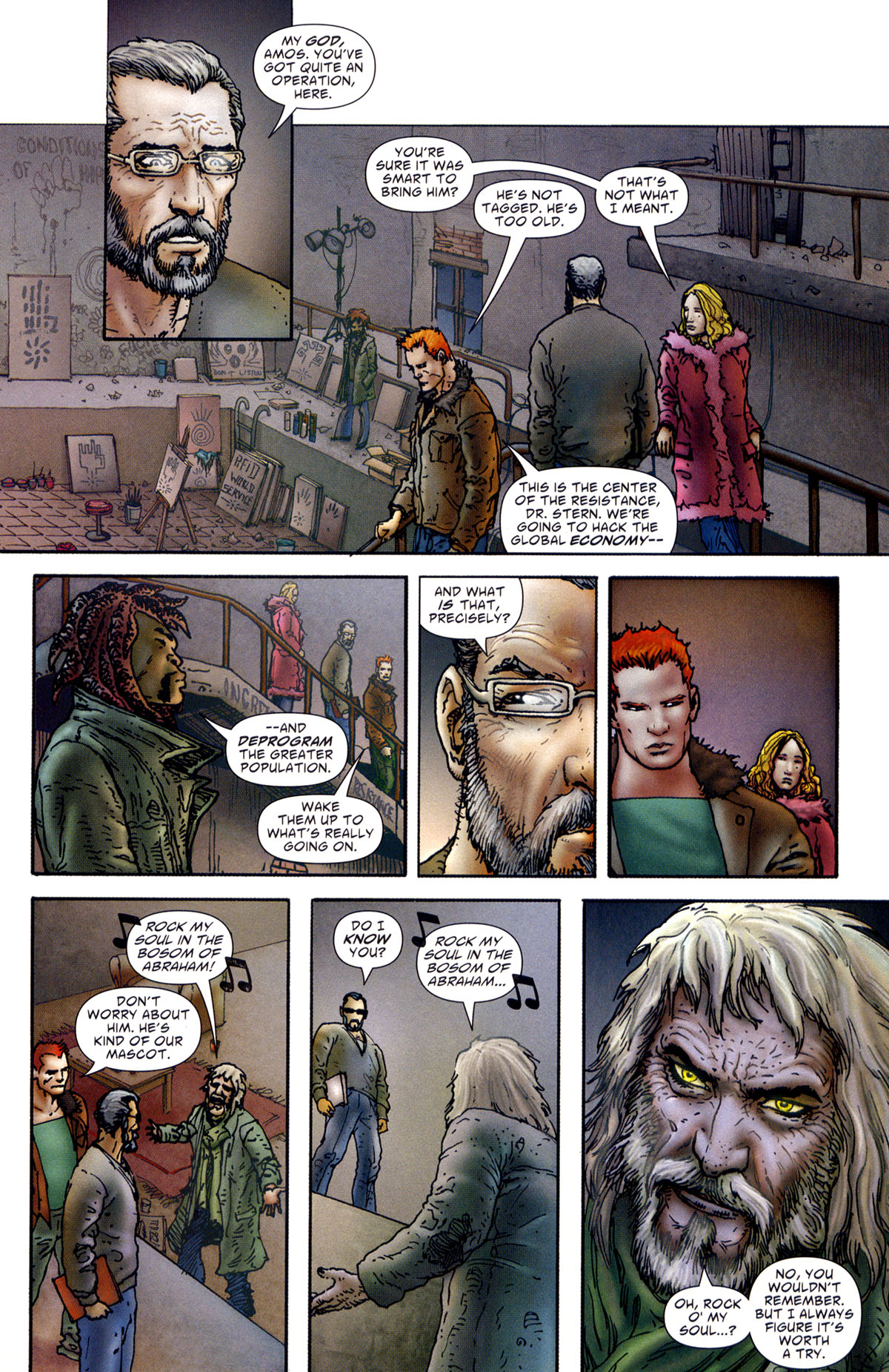 Read online Testament comic -  Issue #4 - 17