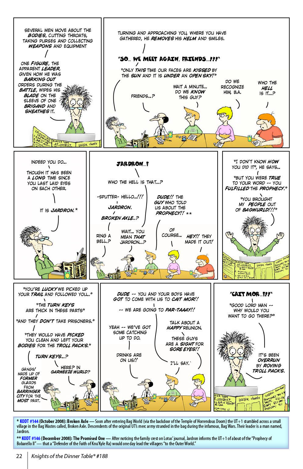 Read online Knights of the Dinner Table comic -  Issue #188 - 24