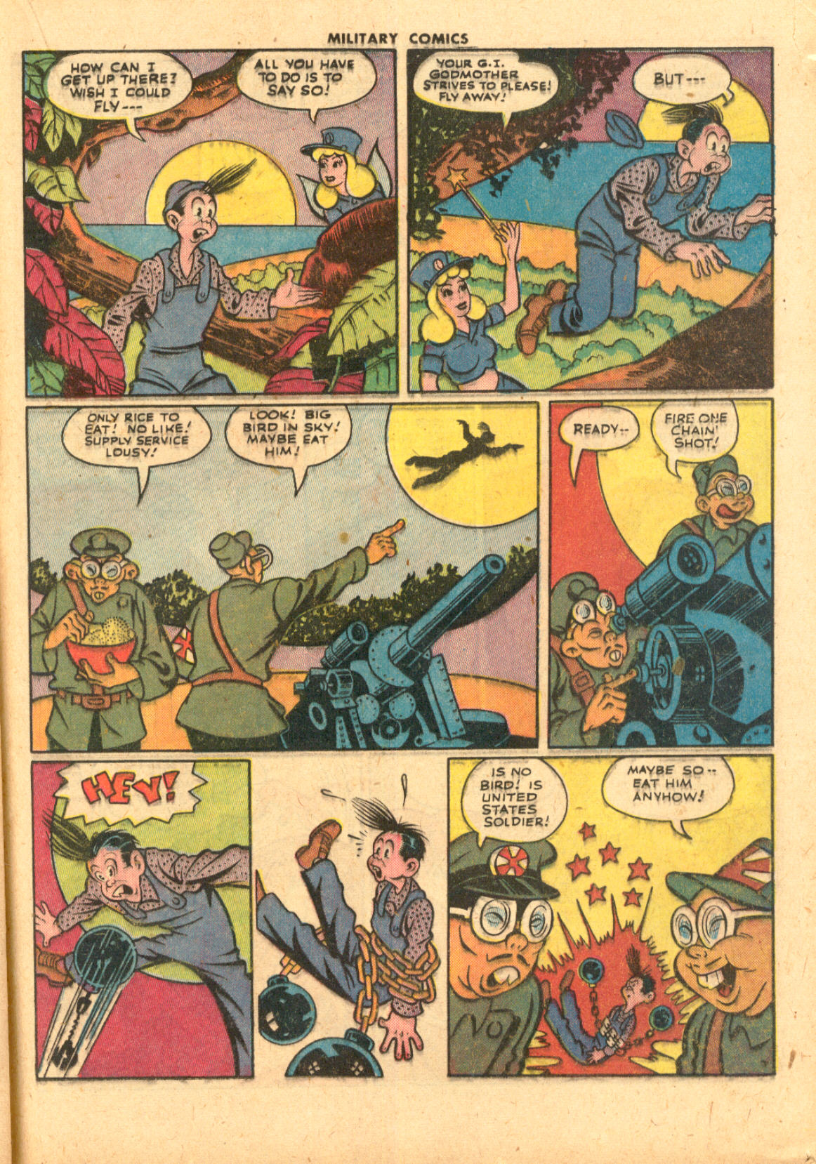 Read online Military Comics comic -  Issue #33 - 37