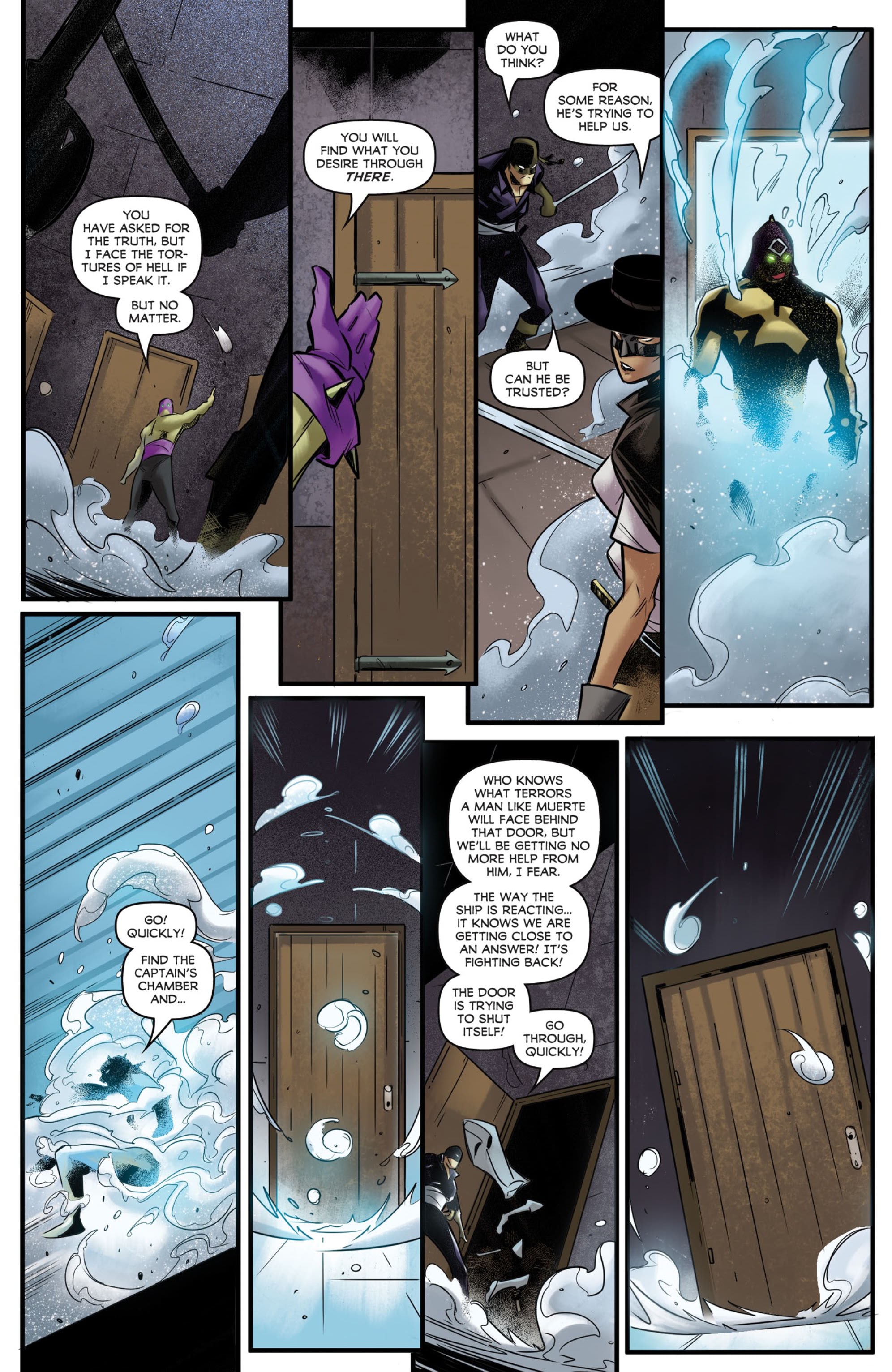Read online Zorro: Galleon Of the Dead comic -  Issue #4 - 7