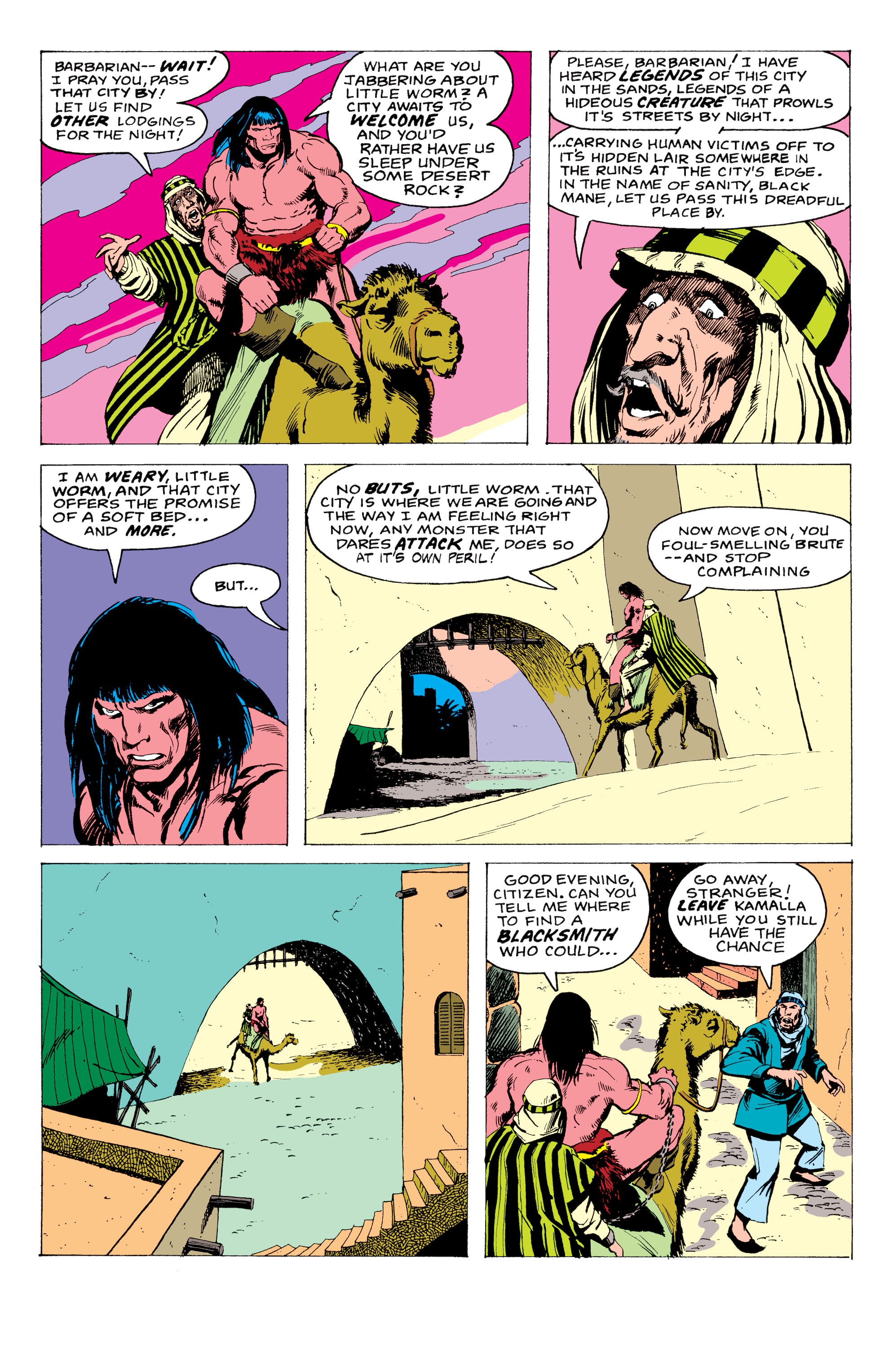 Read online Conan the Barbarian Epic Collection: The Original Marvel Years - Of Once and Future Kings comic -  Issue # TPB (Part 3) - 95