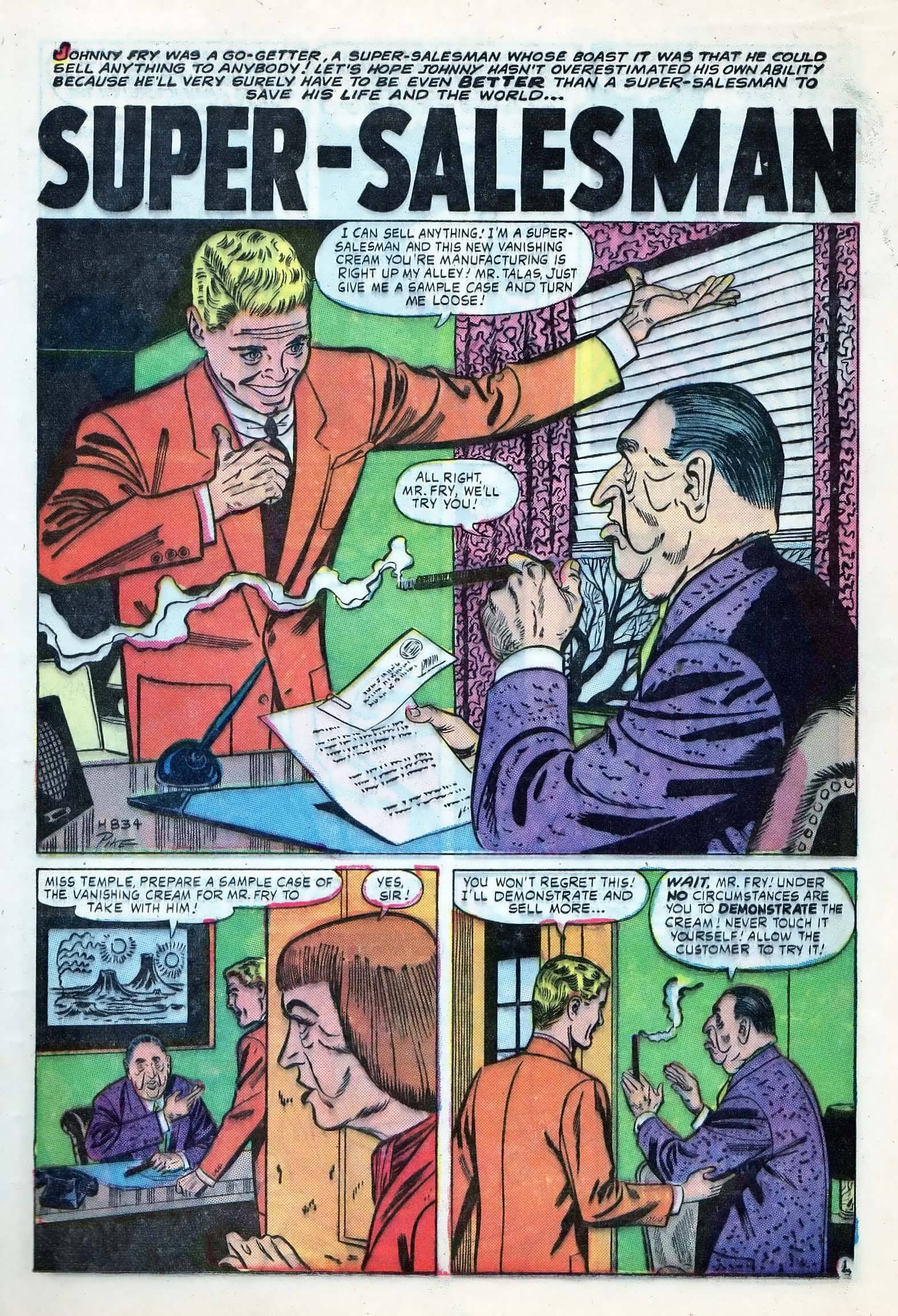 Read online Strange Stories of Suspense comic -  Issue #8 - 13