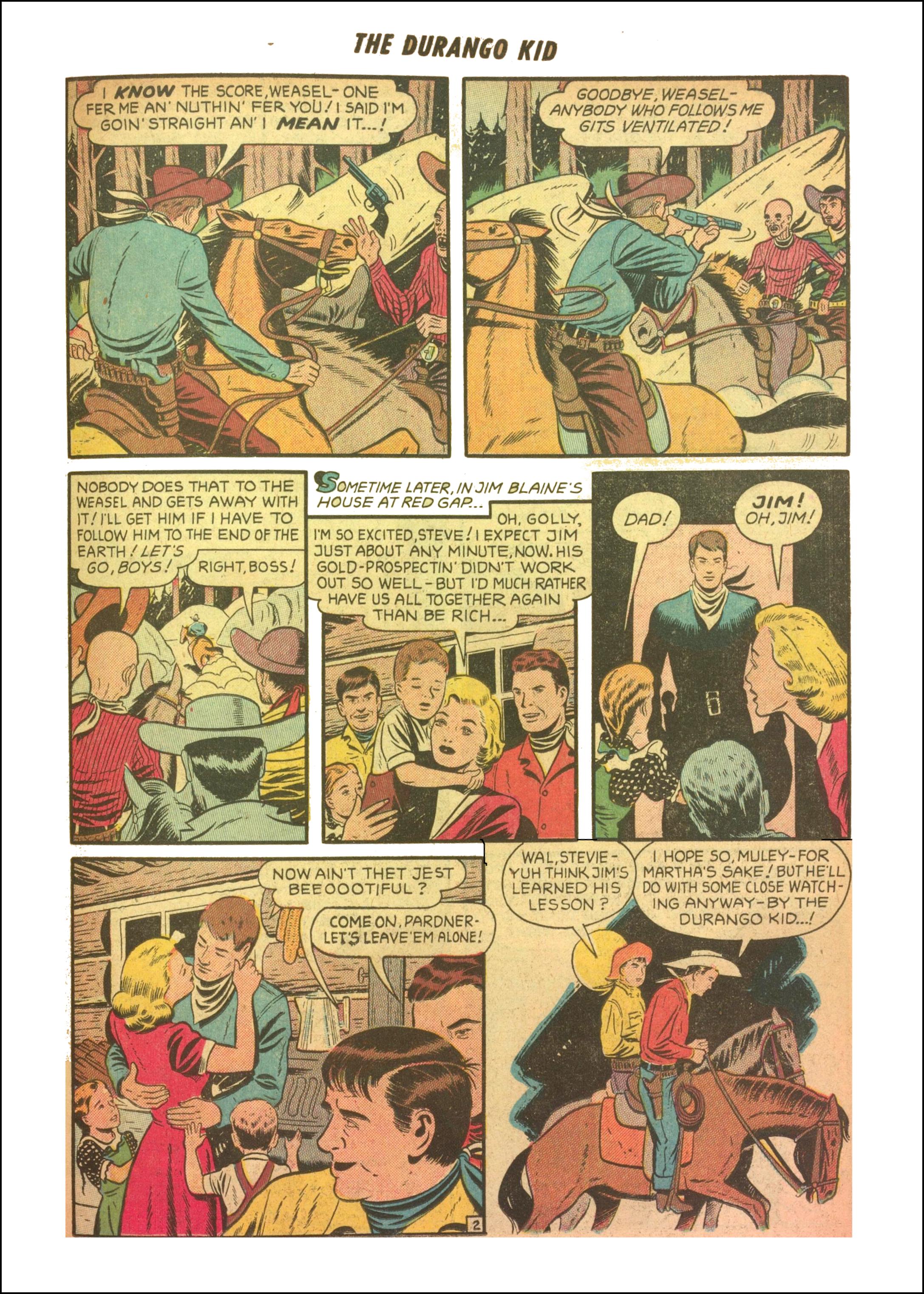 Read online Charles Starrett as The Durango Kid comic -  Issue #24 - 19