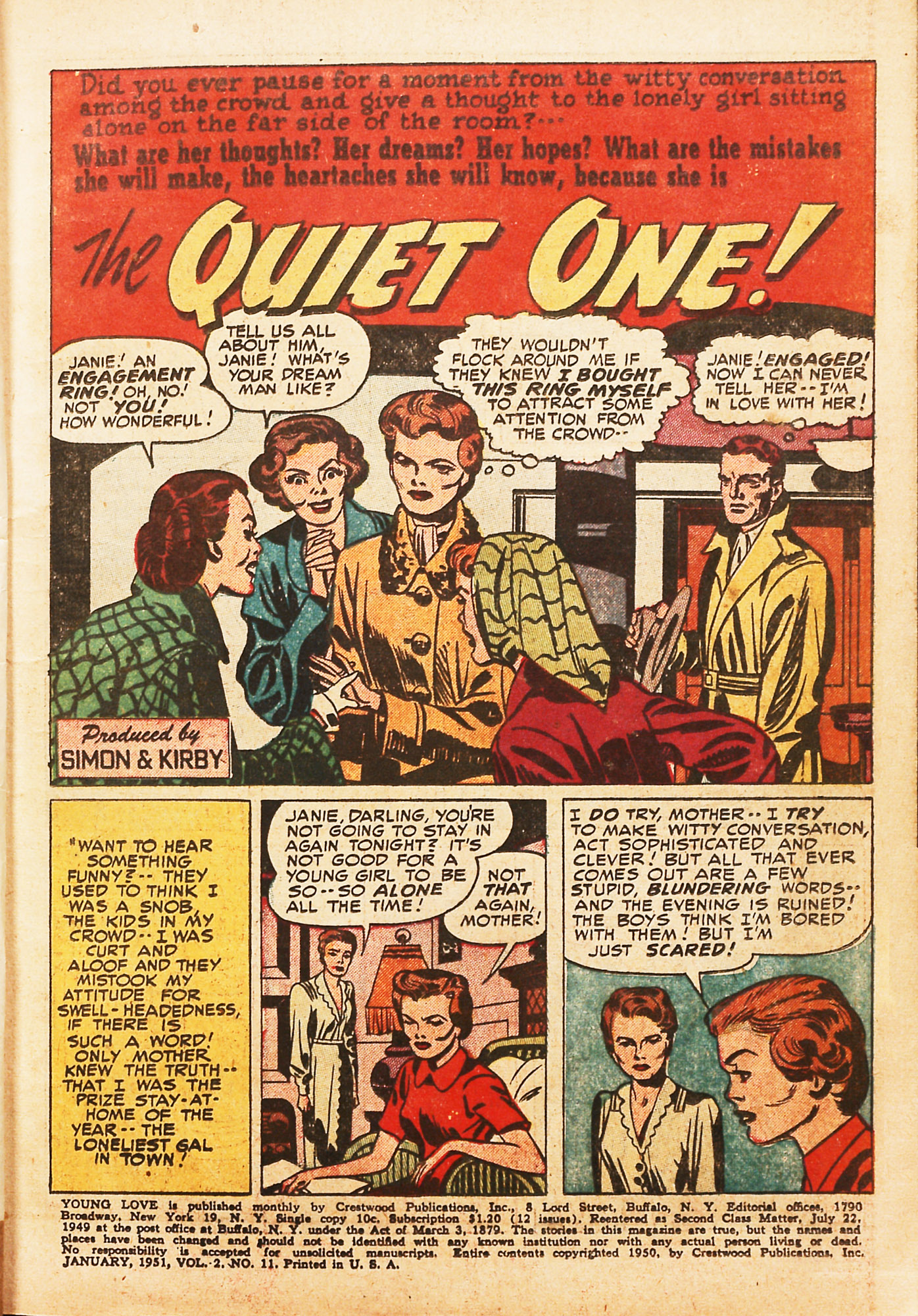 Read online Young Love (1949) comic -  Issue #17 - 3
