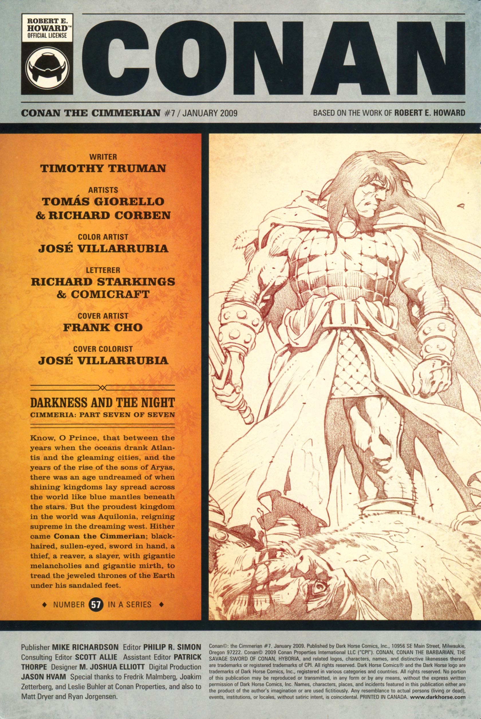 Read online Conan The Cimmerian comic -  Issue #7 - 2