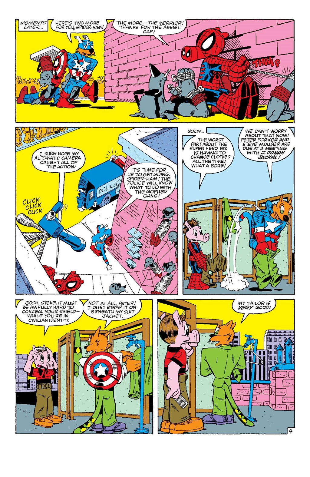 Read online Spider-Man: Spider-Verse comic -  Issue # Spider-Ham - 8