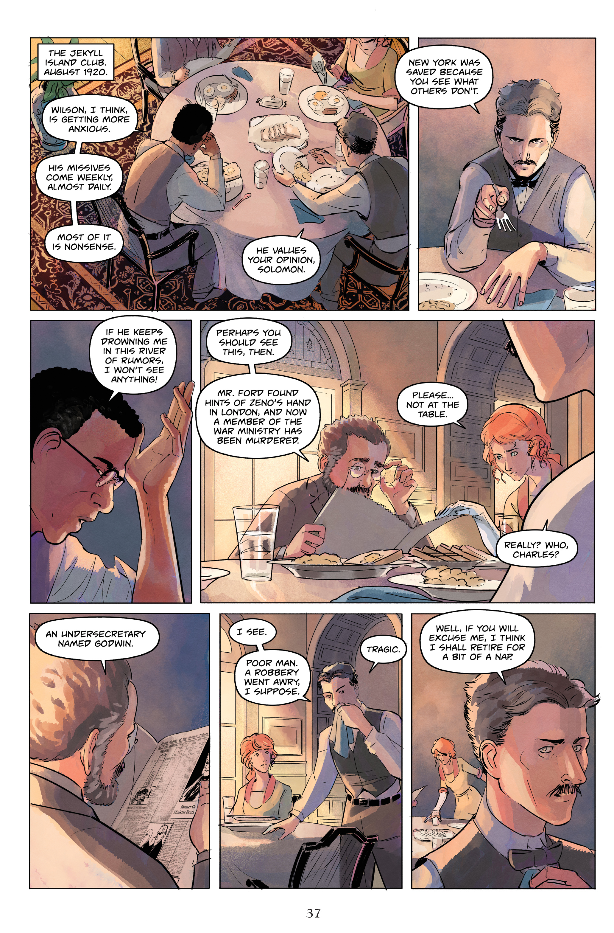 Read online The Jekyll Island Chronicles comic -  Issue # TPB 2 (Part 1) - 38