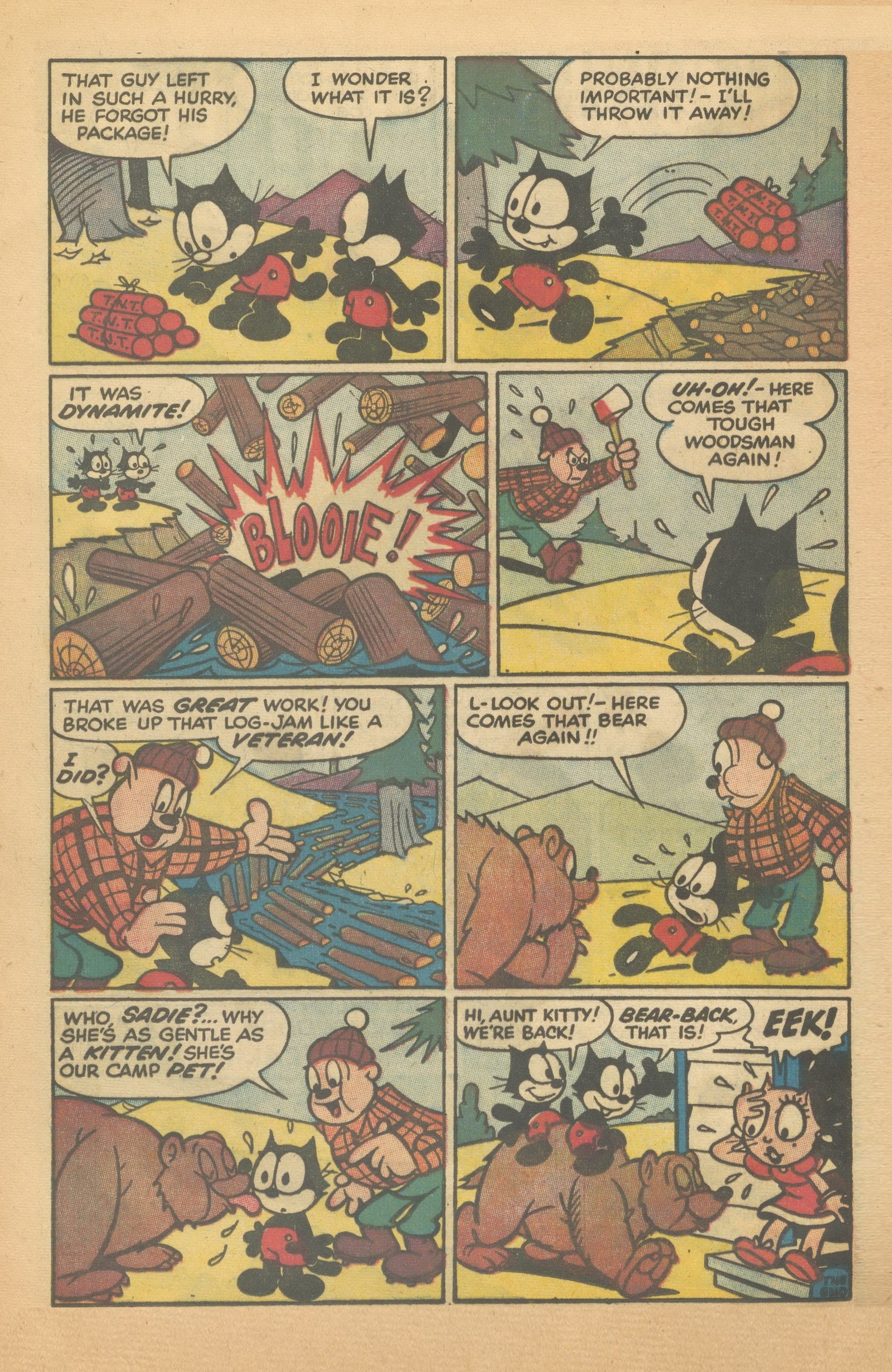 Read online Felix the Cat (1955) comic -  Issue #105 - 32