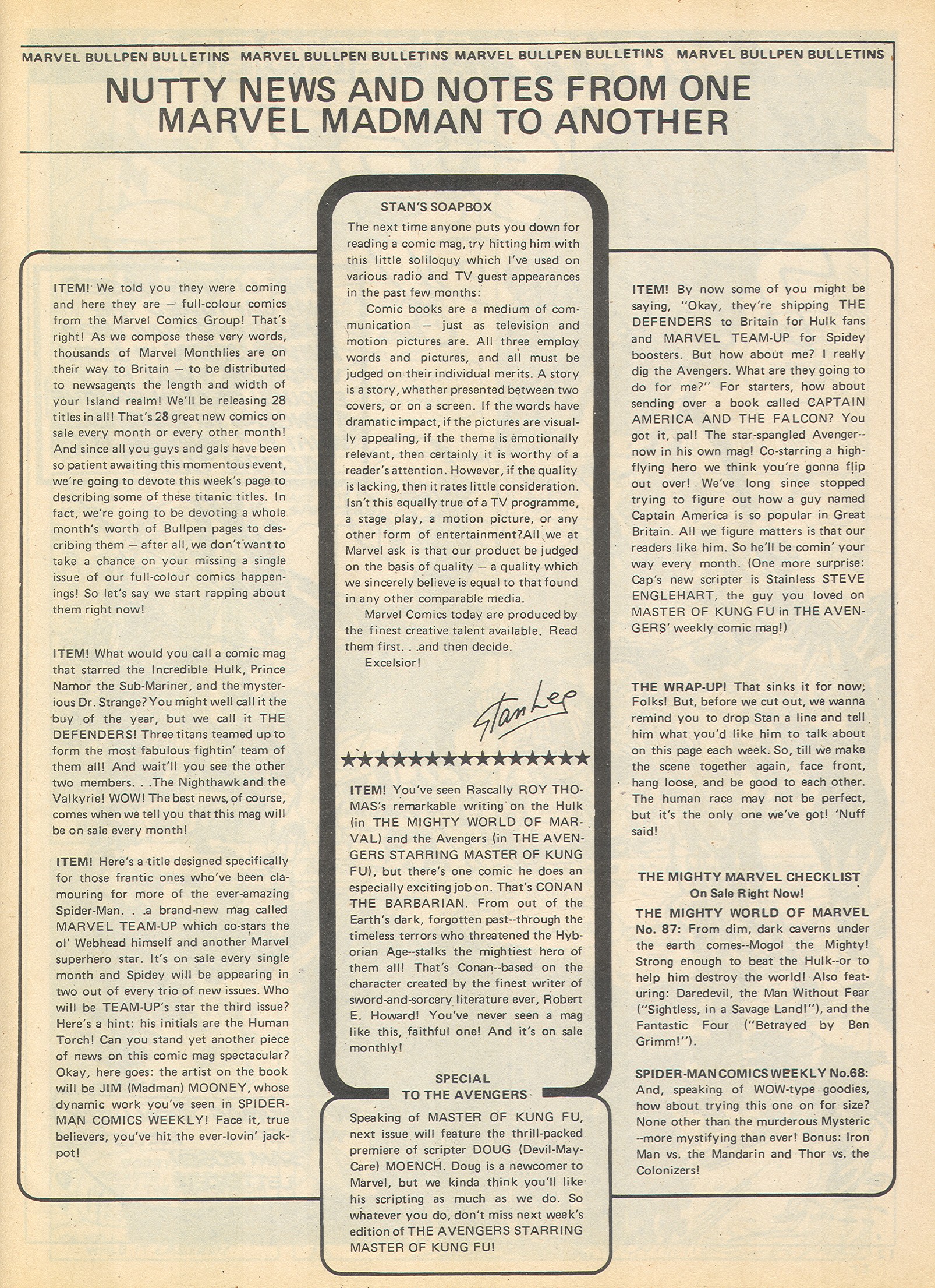 Read online The Avengers (1973) comic -  Issue #37 - 11