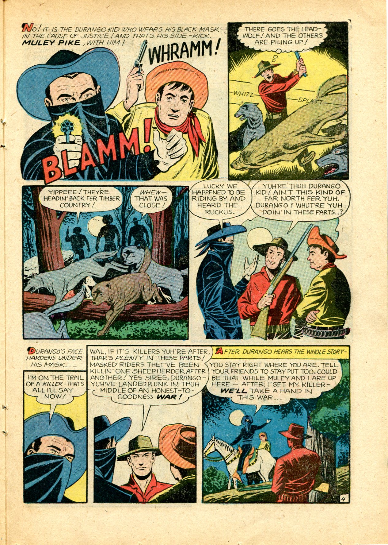 Read online Charles Starrett as The Durango Kid comic -  Issue #34 - 23