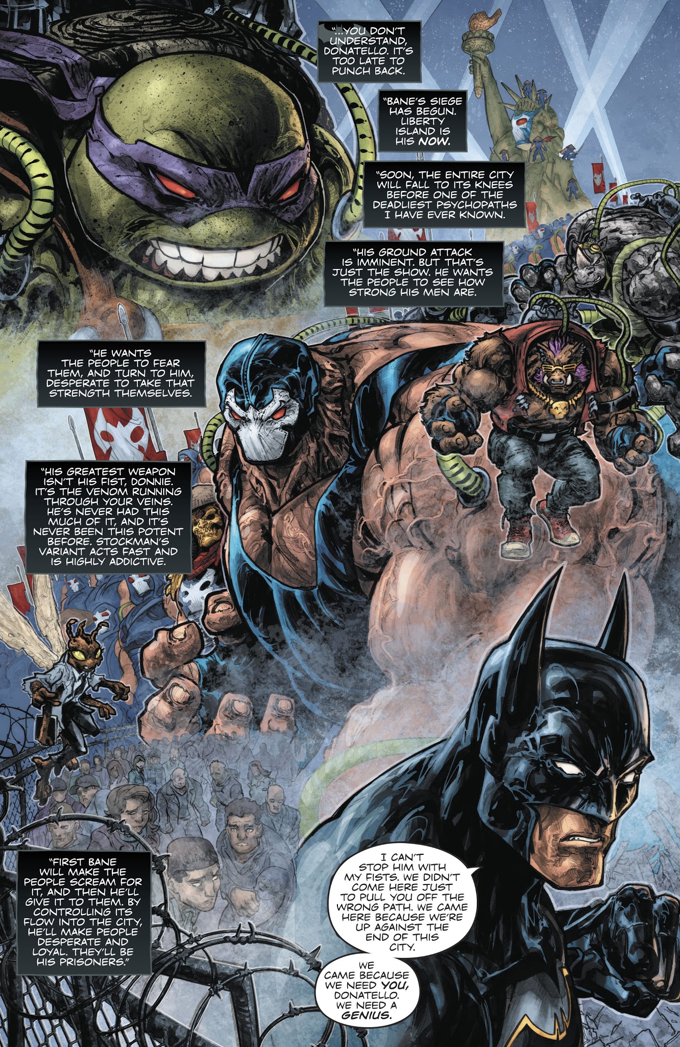 Read online Batman/Teenage Mutant Ninja Turtles II comic -  Issue #5 - 12